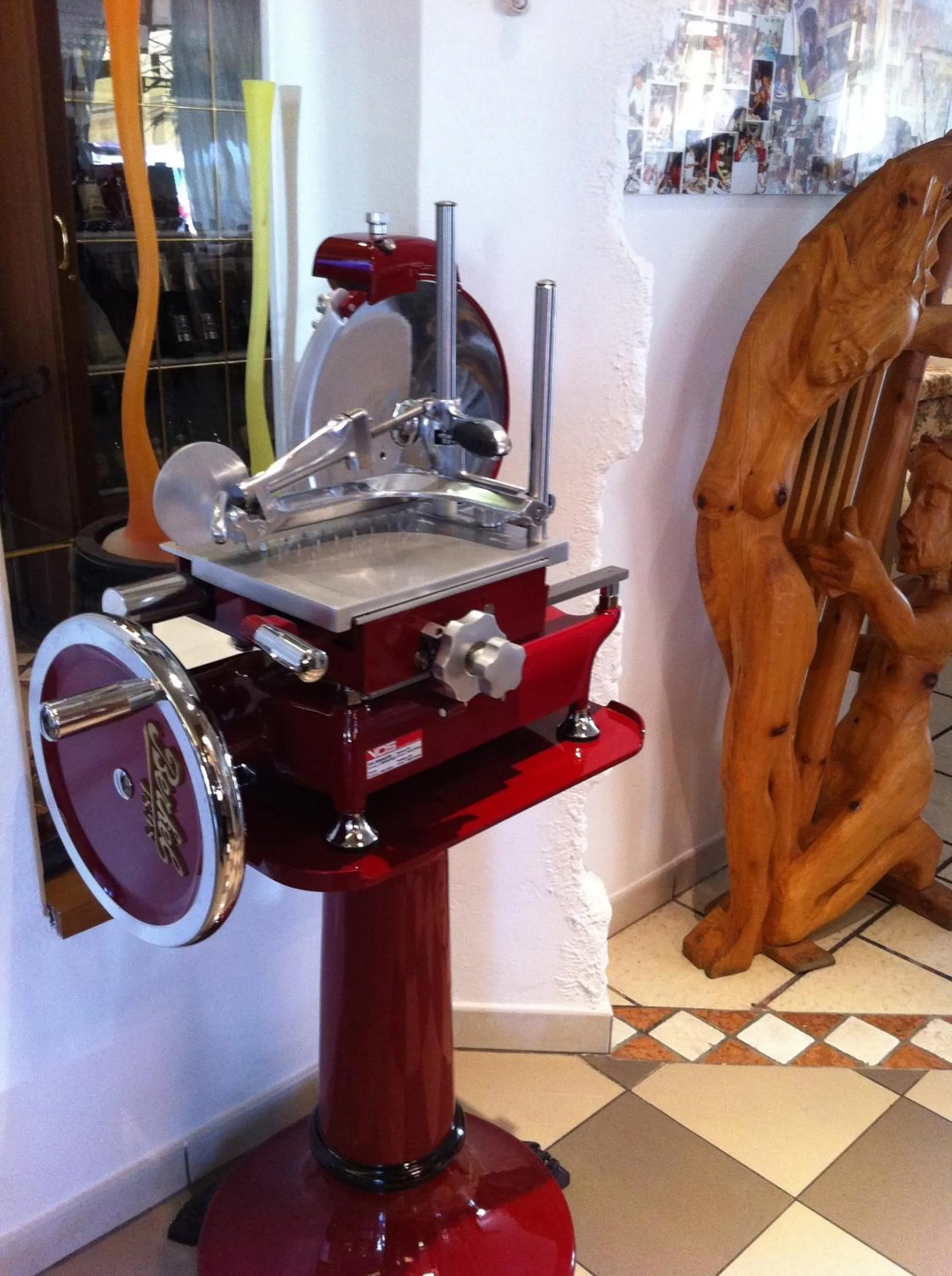 Decorative detail in Hotel Berna