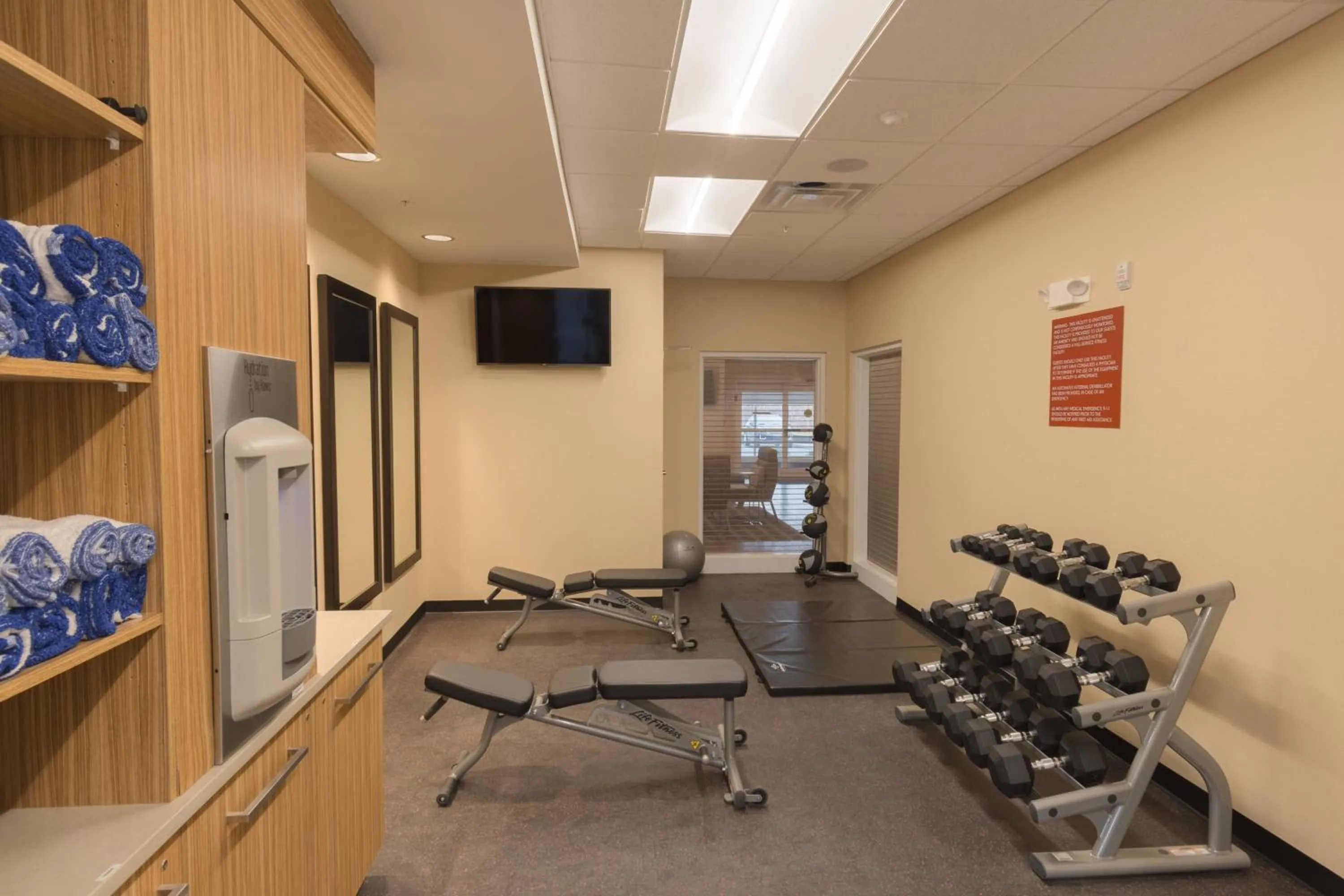 Fitness centre/facilities in TownePlace Suites by Marriott Syracuse Clay