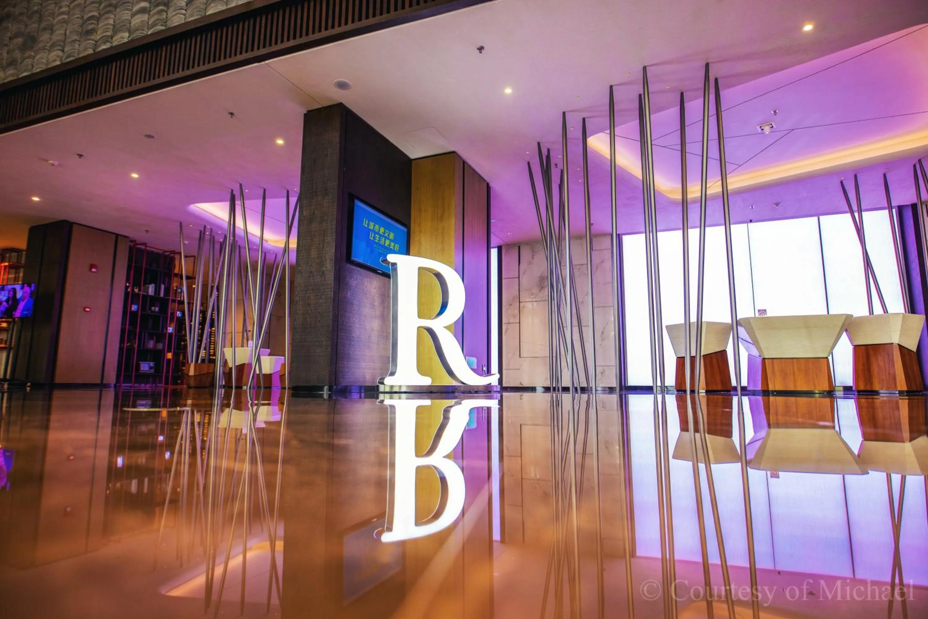 Lobby or reception in Renaissance Xi'an Hotel