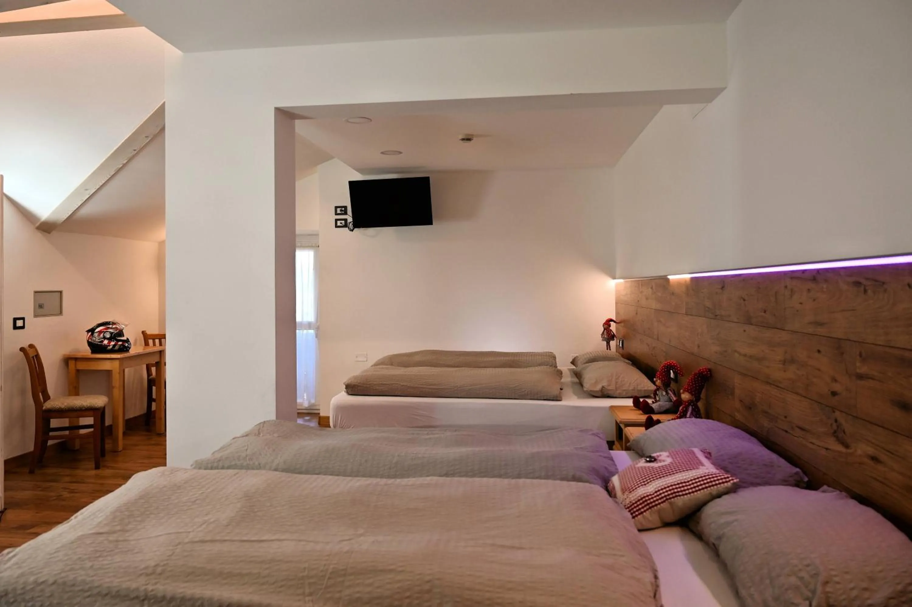 Bedroom, Bed in Albergo Panorama