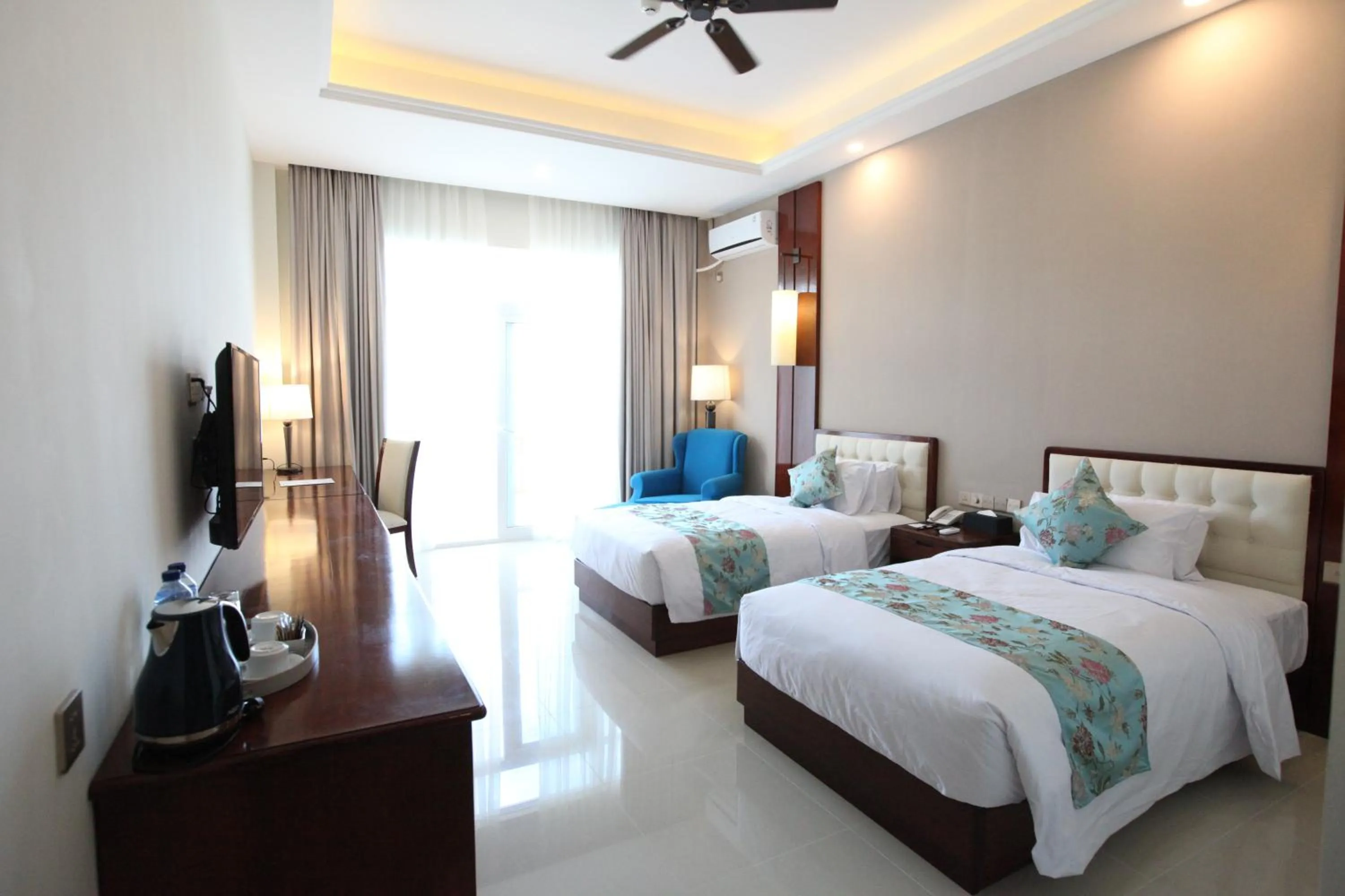 Bed in NDC Resort & Spa