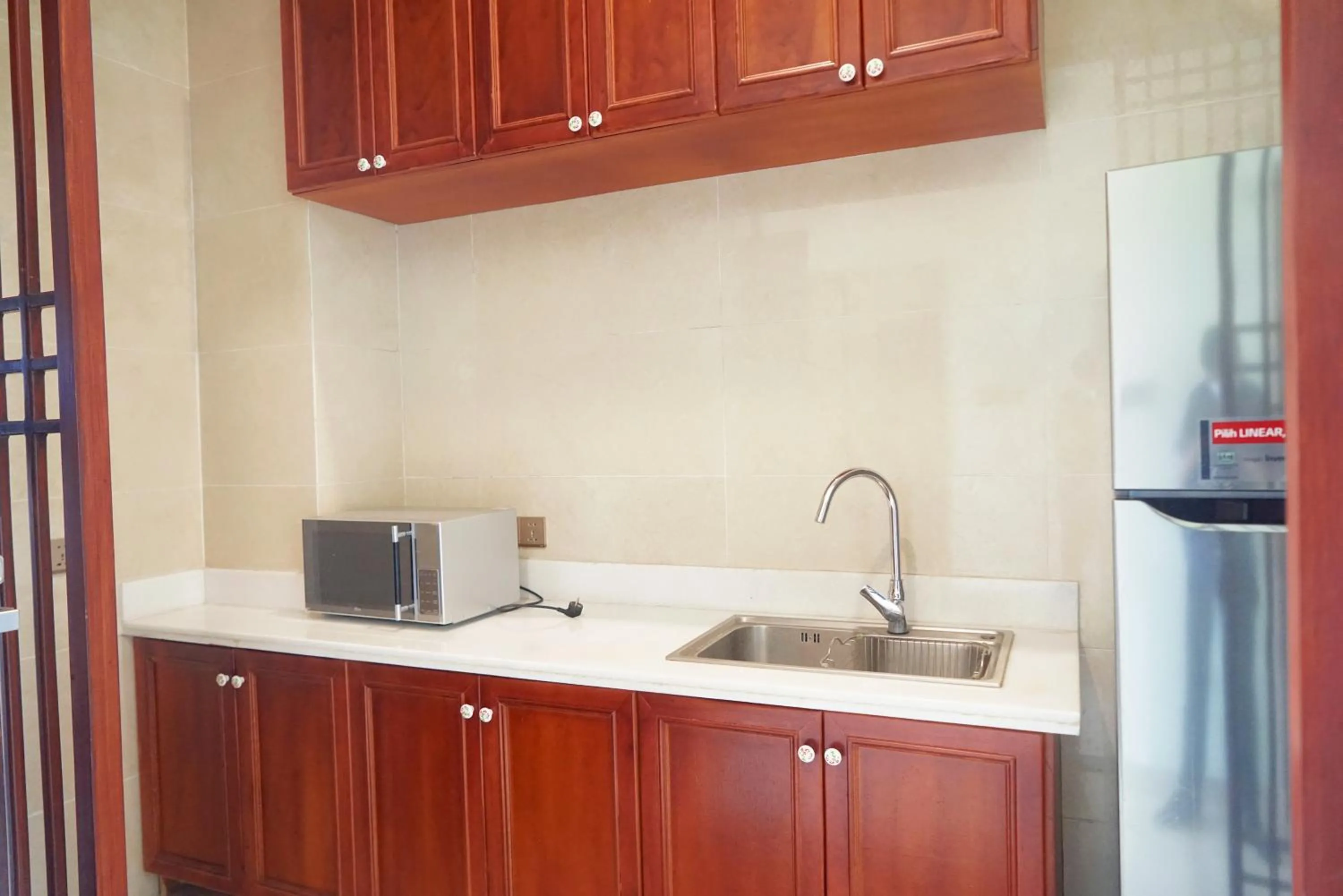 Kitchen or kitchenette in NDC Resort & Spa