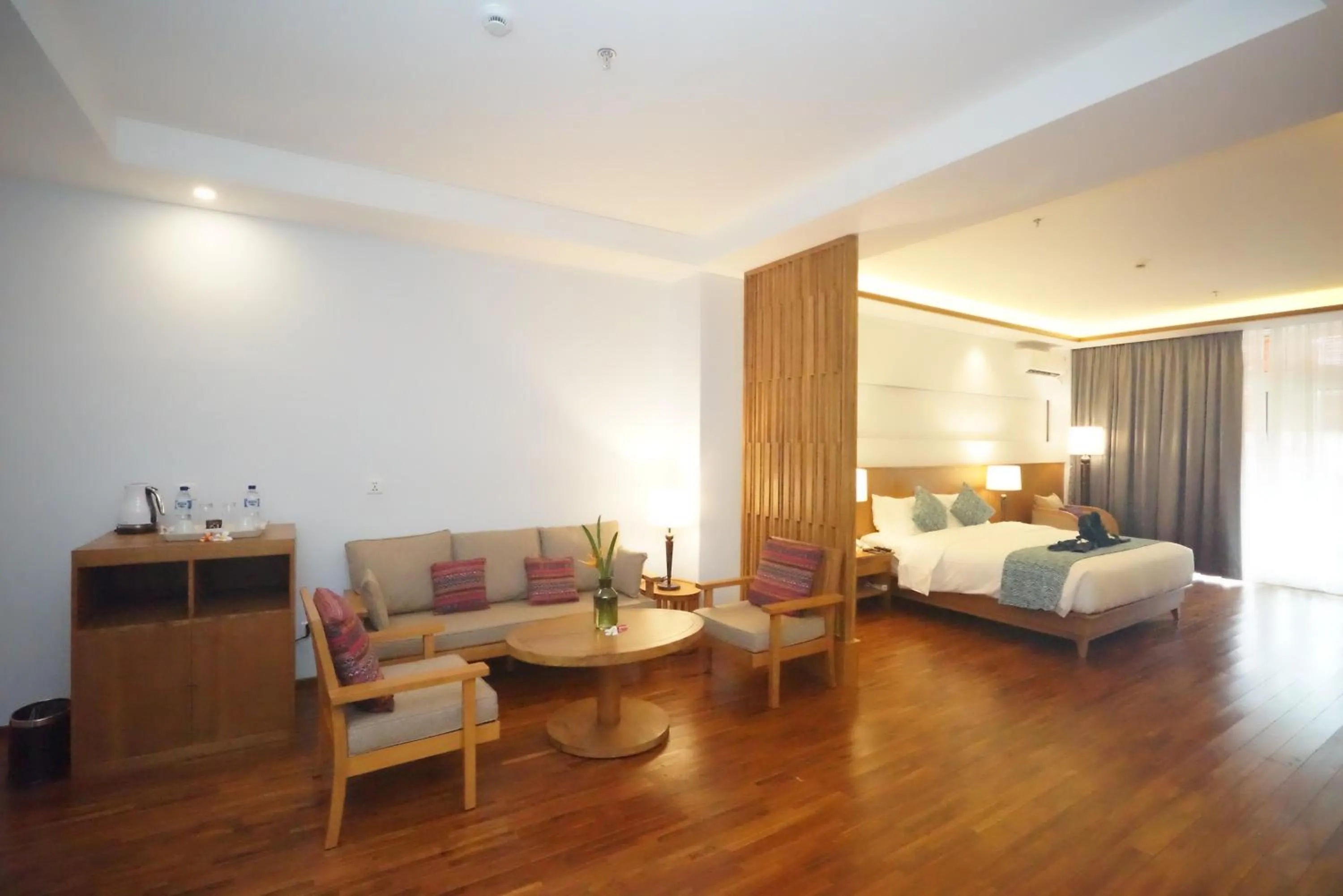 Bed in NDC Resort & Spa