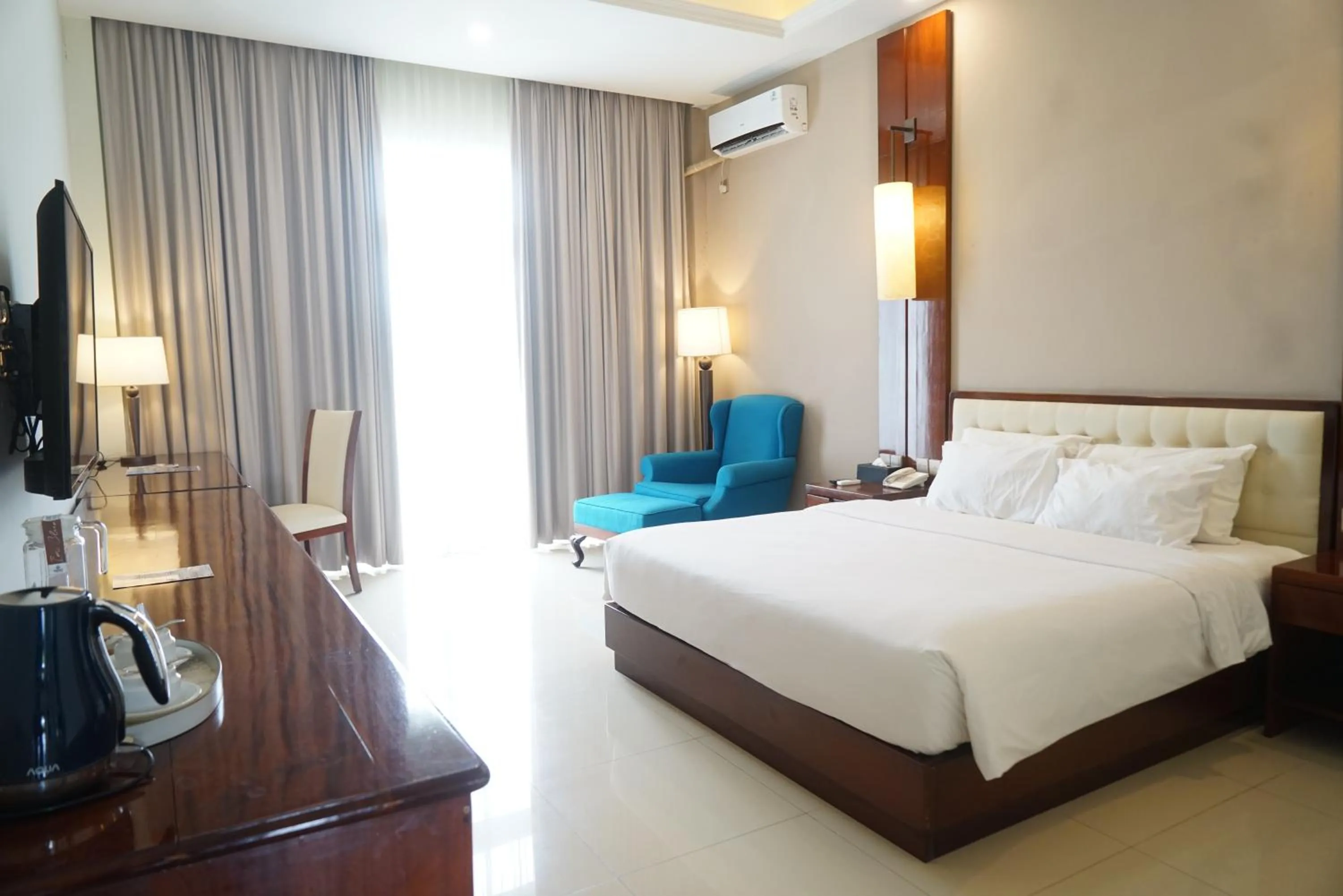 Bed in NDC Resort & Spa