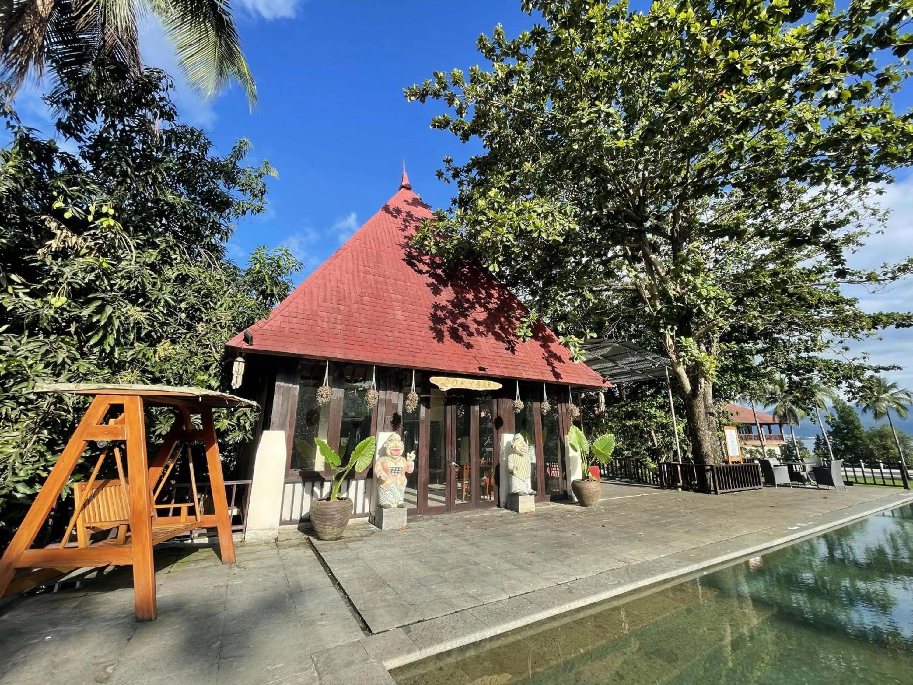 Pool view in NDC Resort & Spa