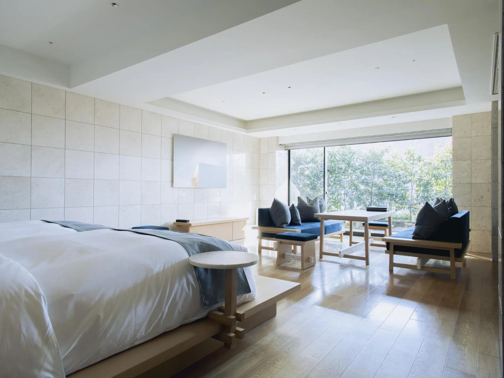 Photo of the whole room, Bed in The Thousand Kyoto