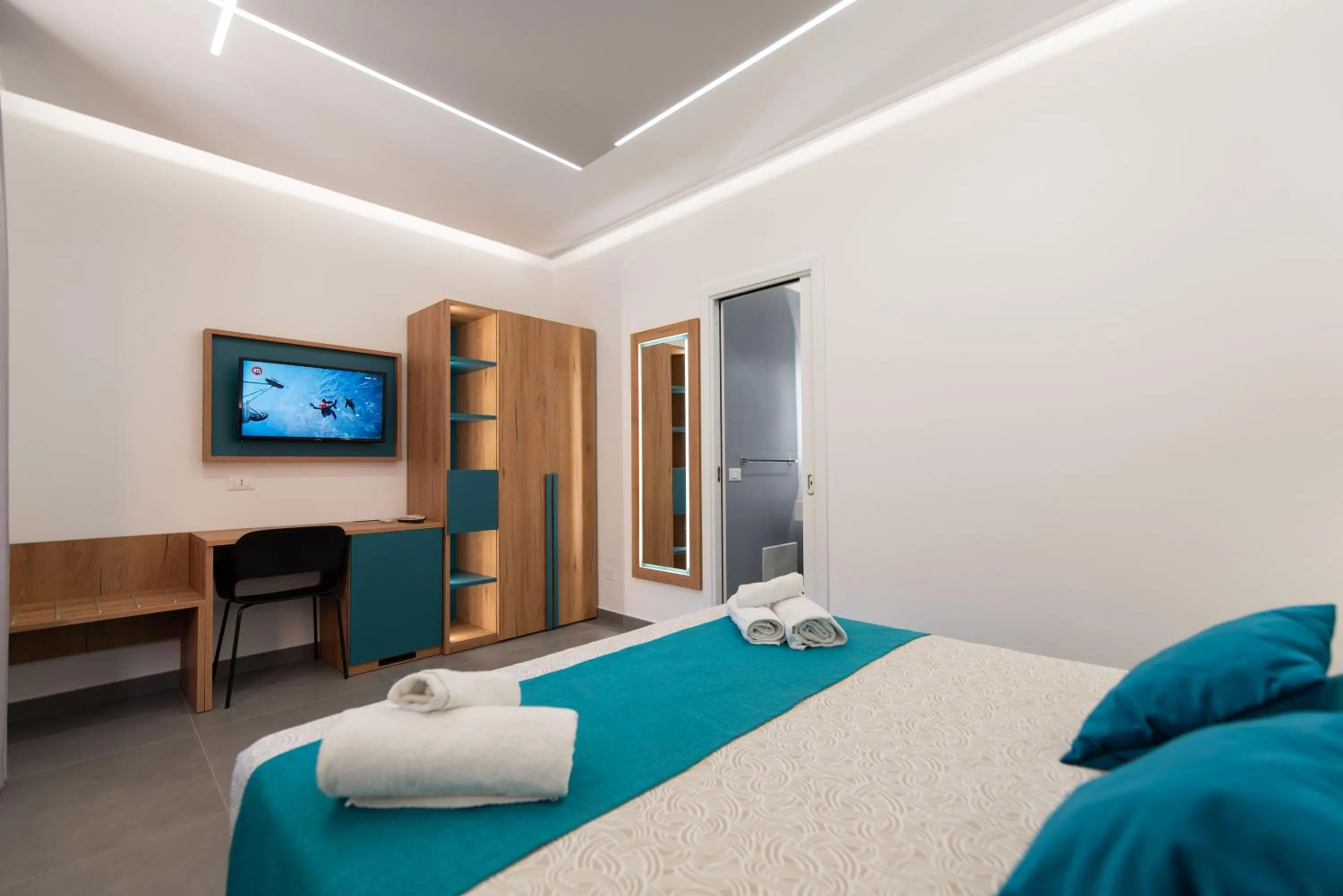 TV and multimedia, Bed in Affittacamere Aloe