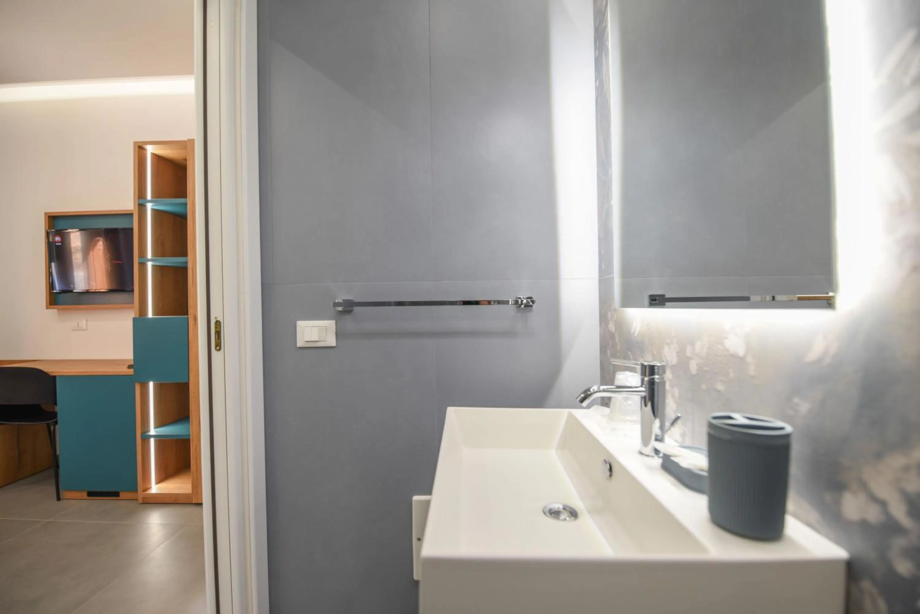 Bathroom in Affittacamere Aloe