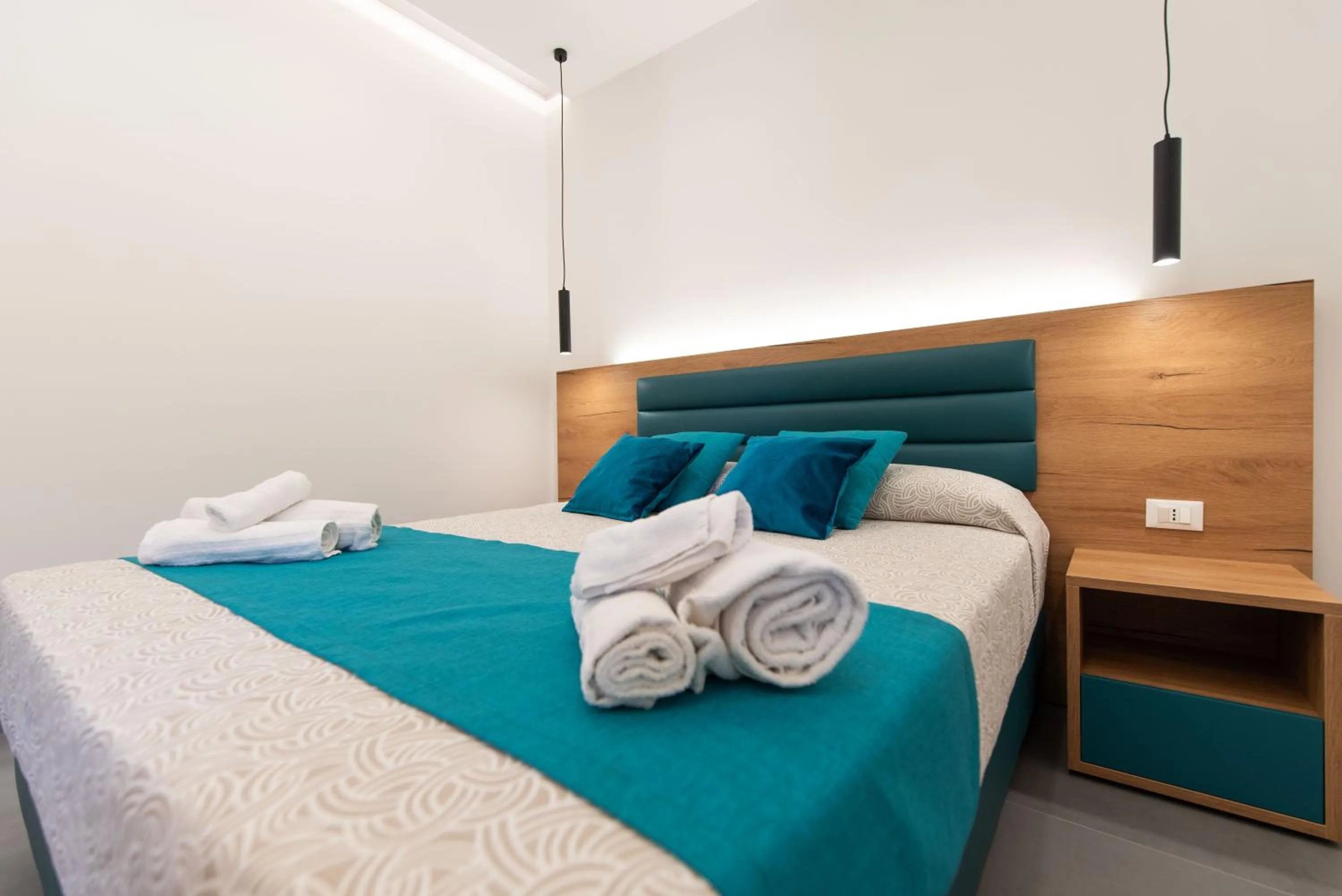 Bed in Affittacamere Aloe