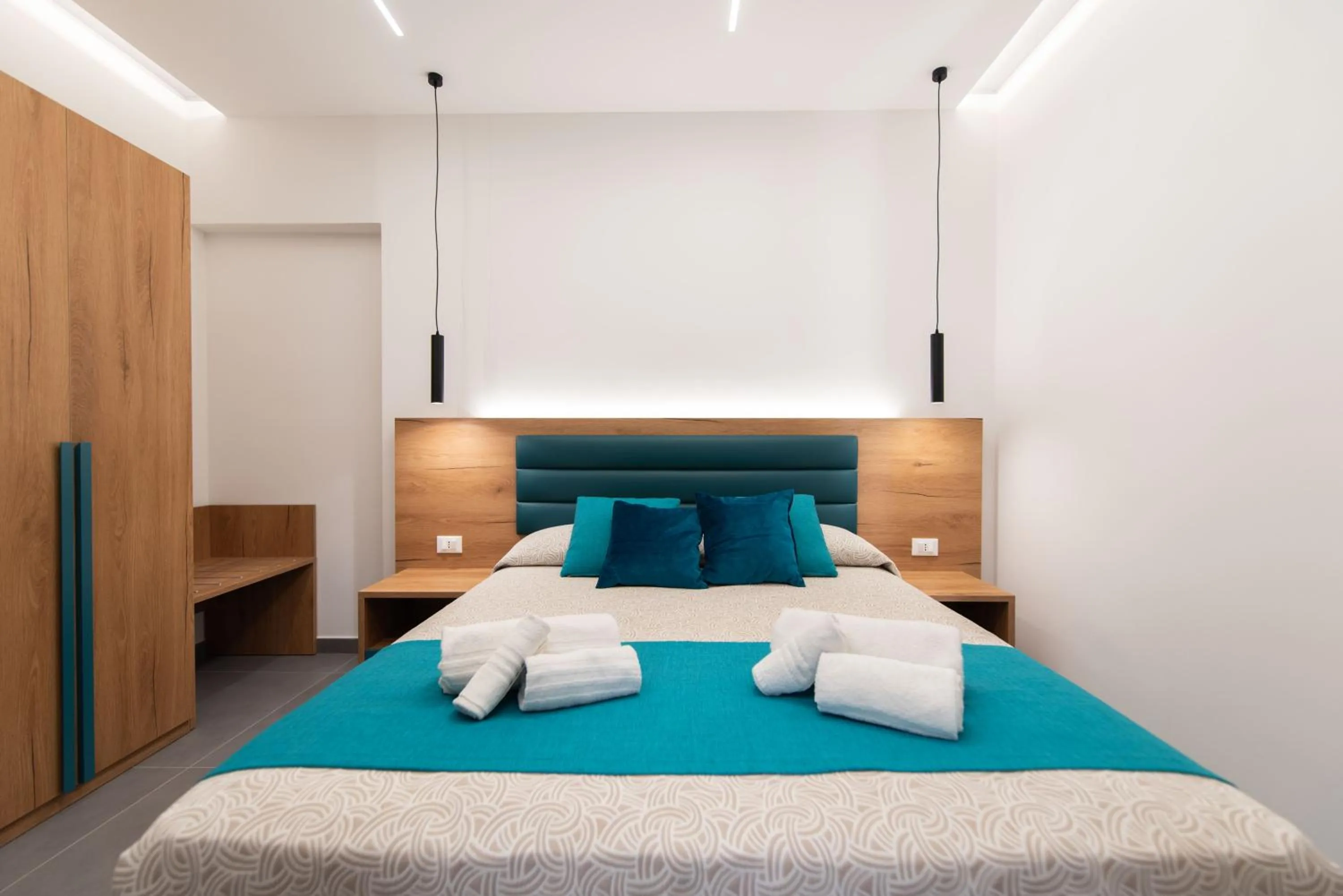 Bed in Affittacamere Aloe