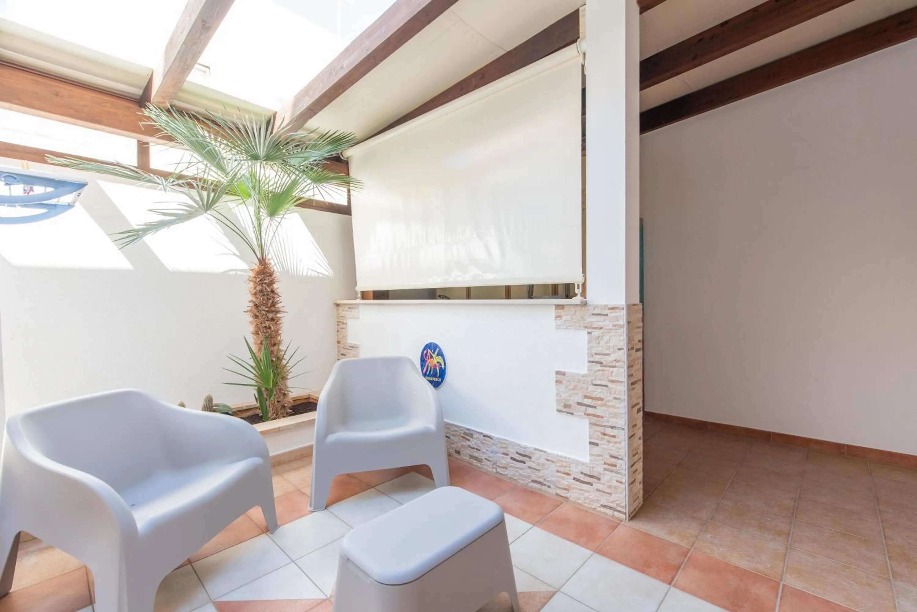 Patio in Affittacamere Aloe