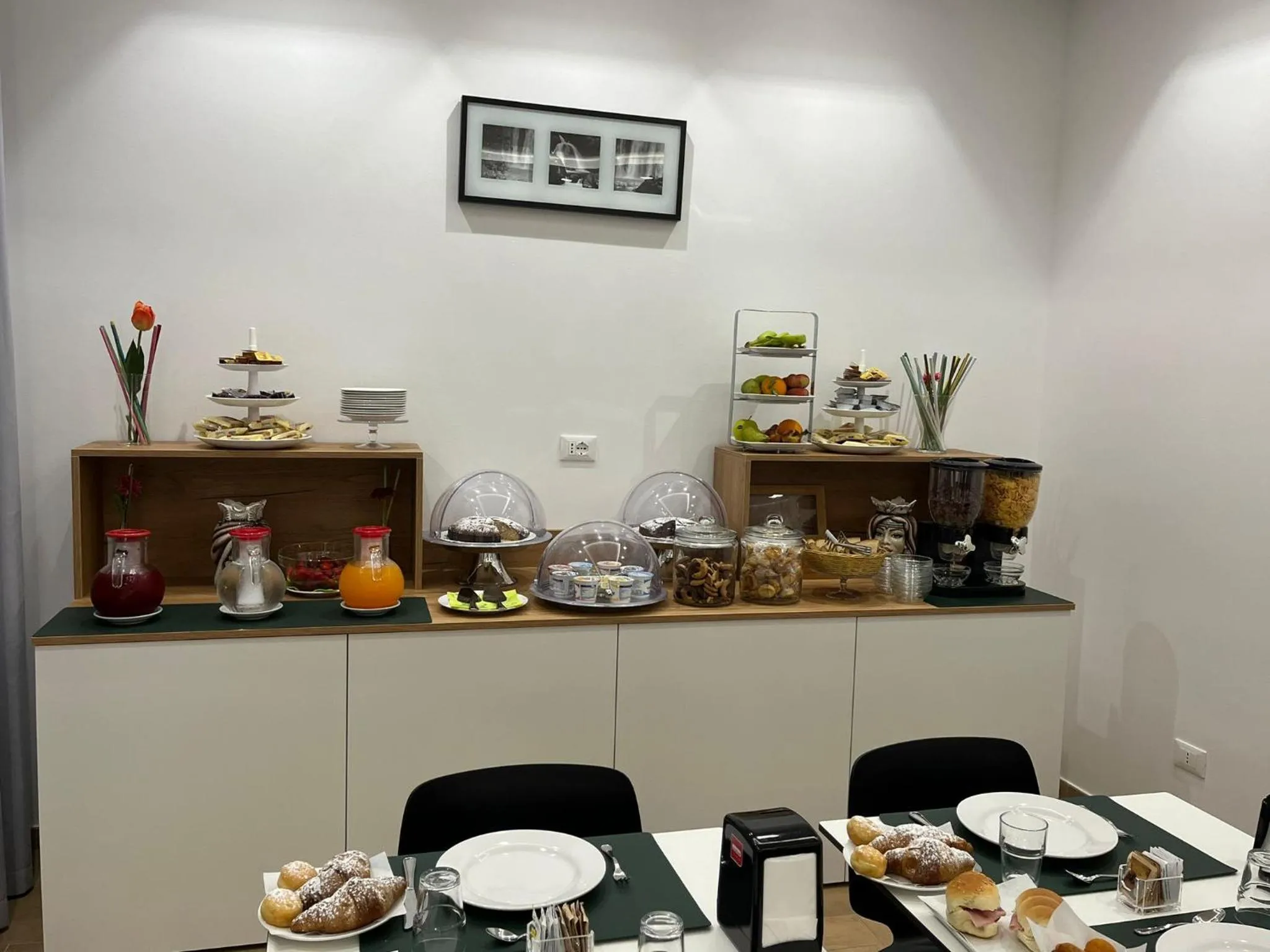 Buffet breakfast in Affittacamere Aloe