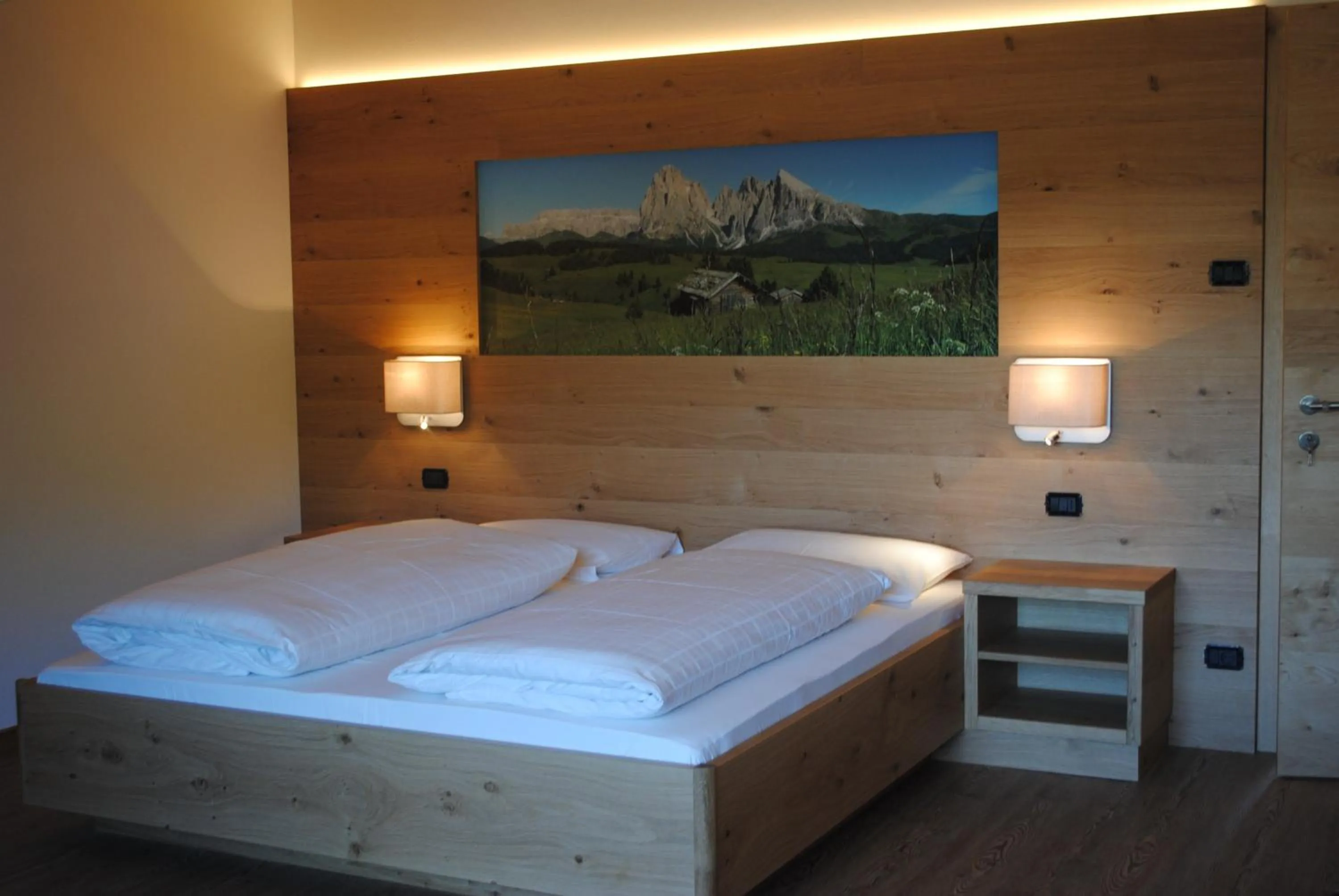 Bed in Hotel Garni Walter