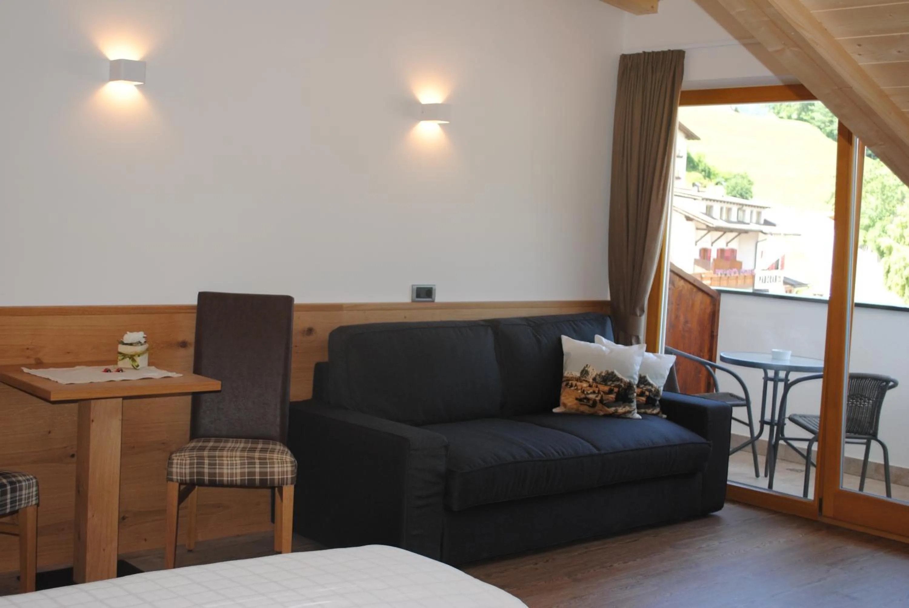 Seating area in Hotel Garni Walter