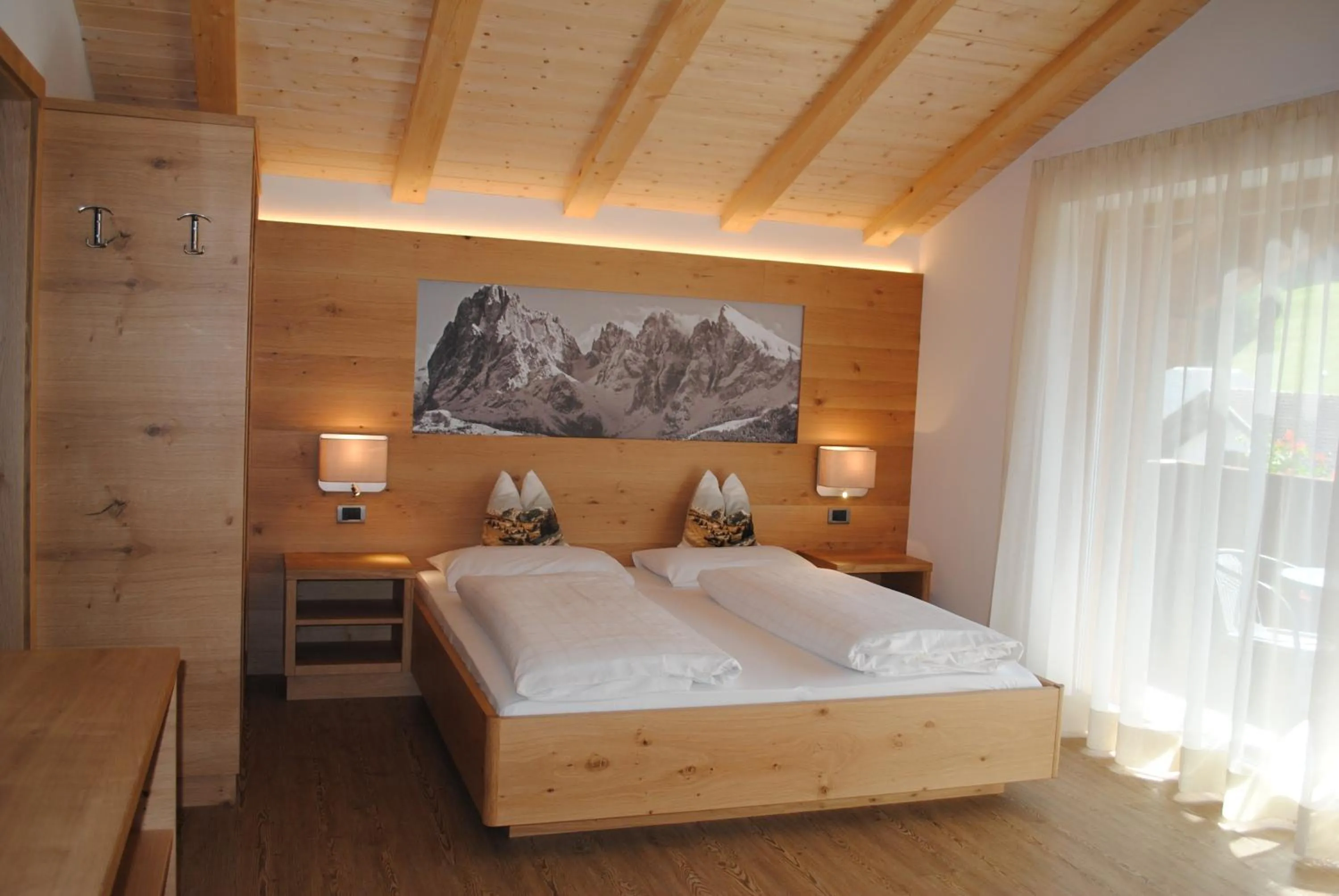 Bed in Hotel Garni Walter