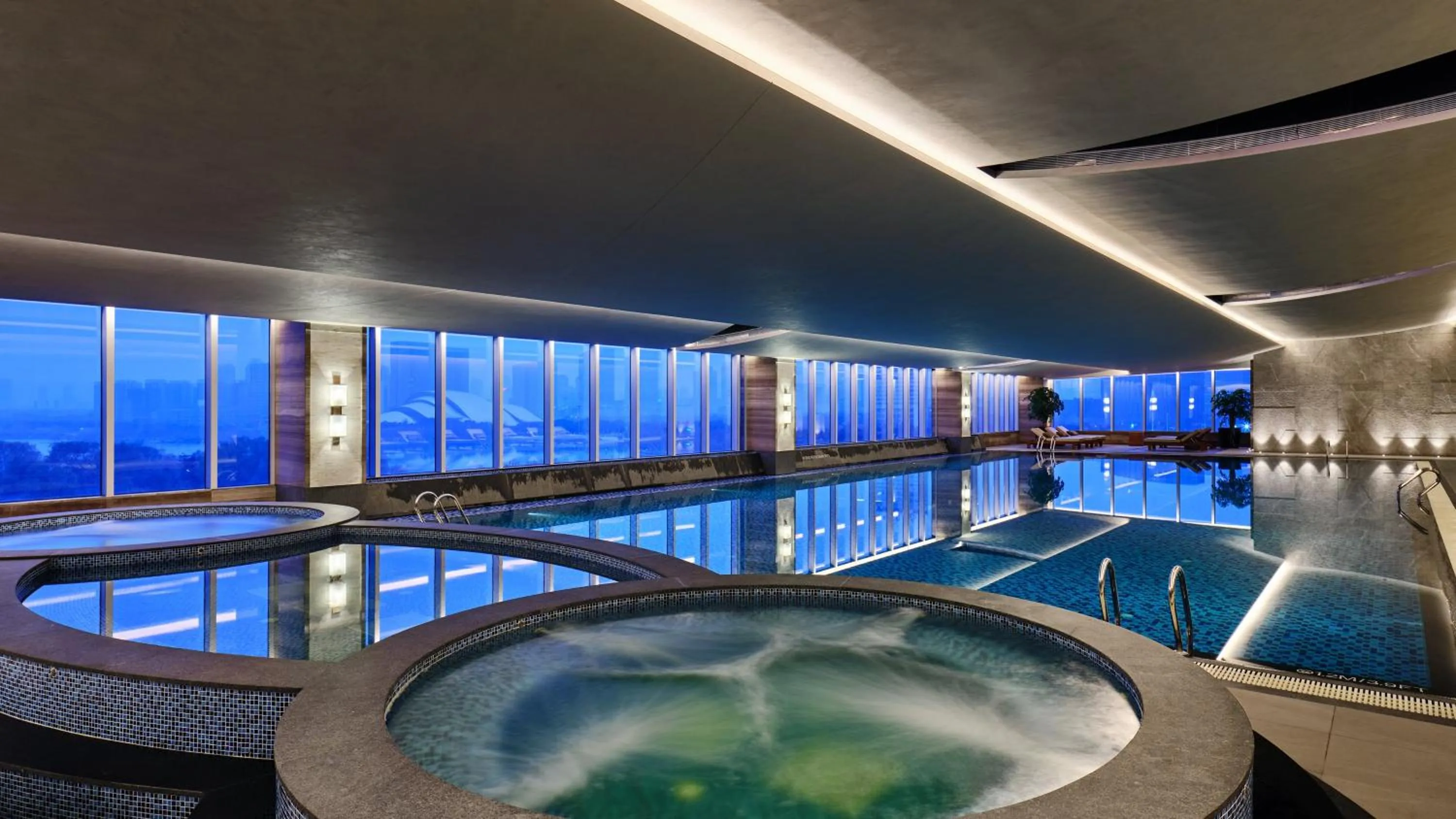 Swimming pool in InterContinental Hefei by IHG
