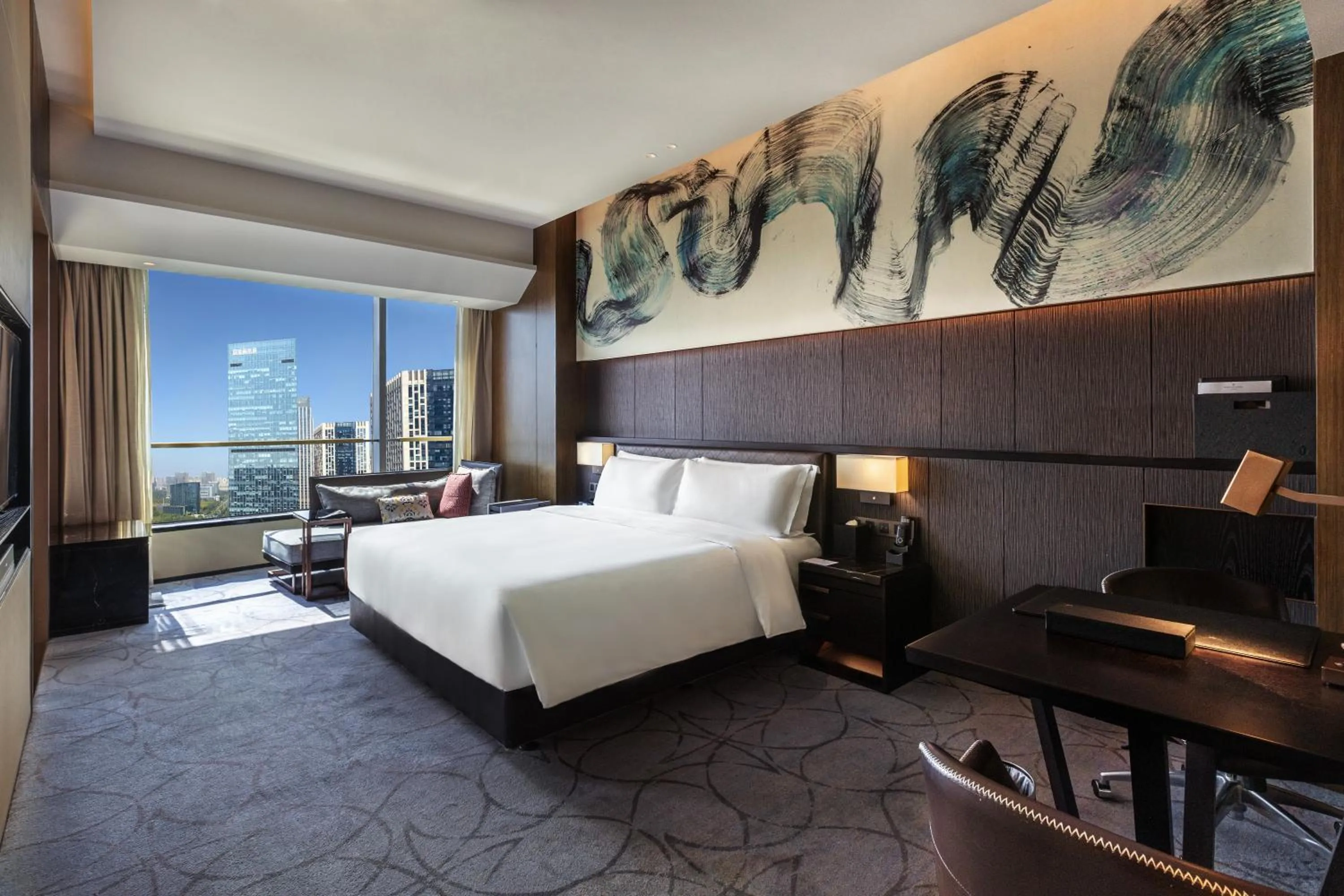 Bedroom, Bed in InterContinental Hefei by IHG