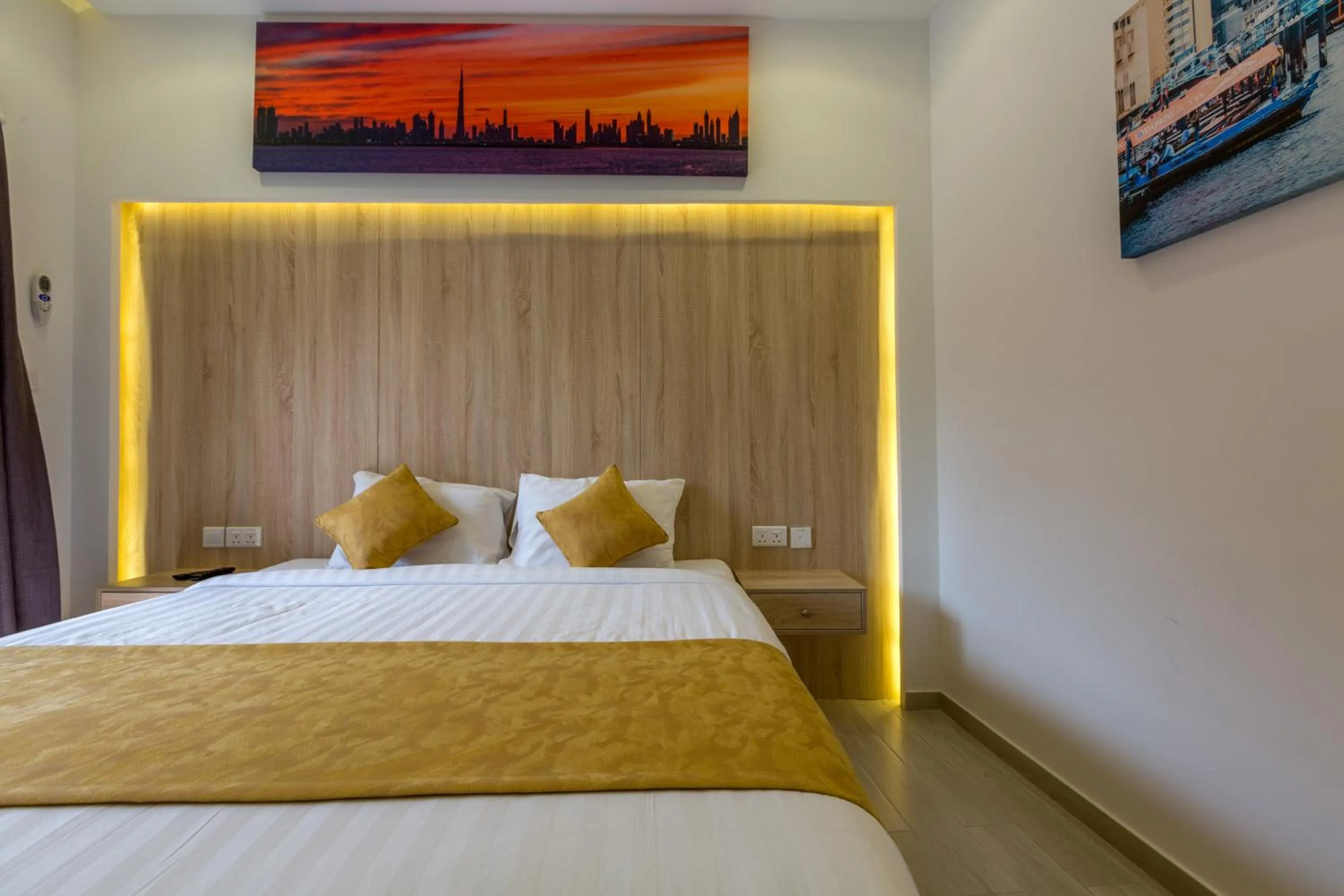 Bed in 24 Gold Hotel