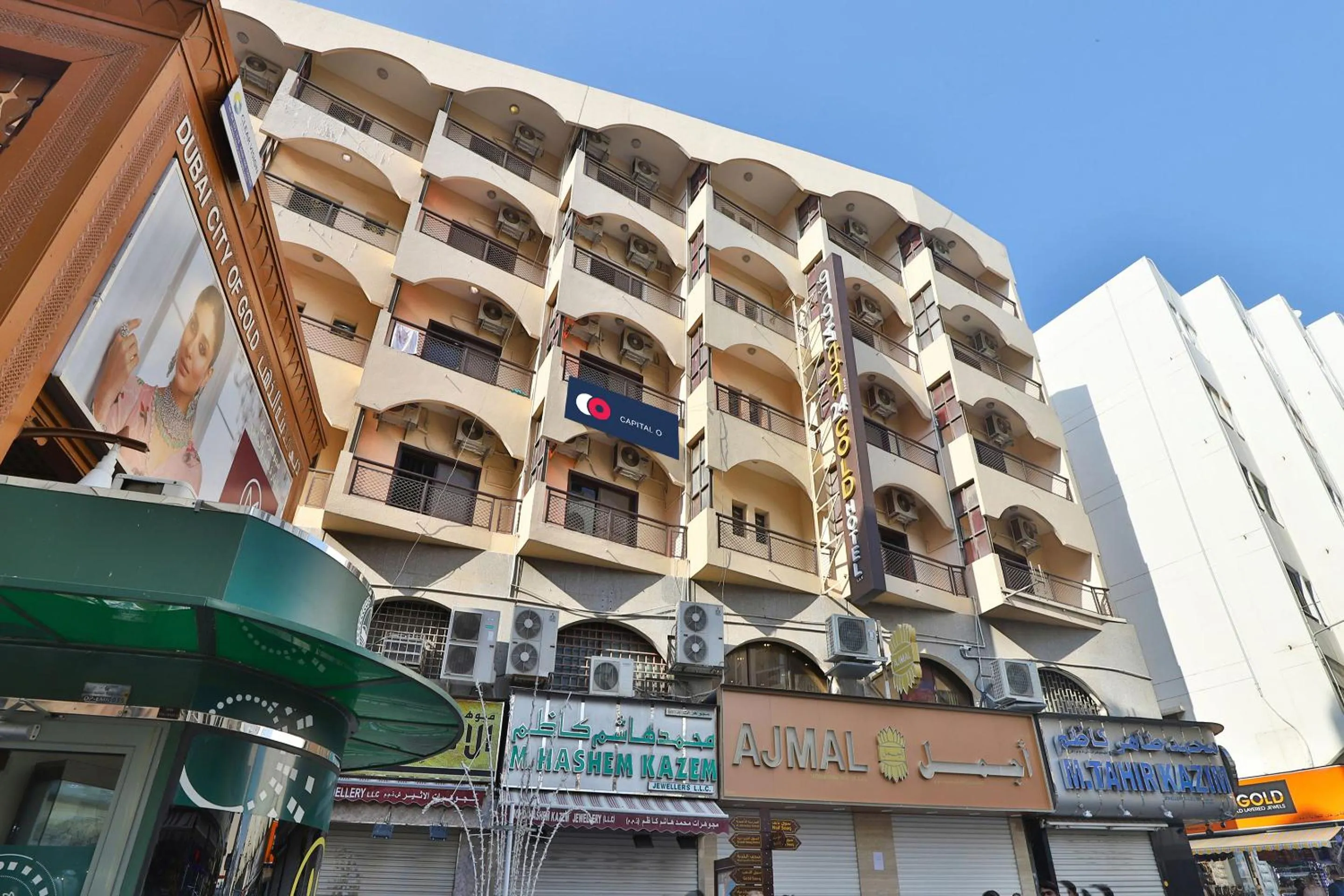 Property building in 24 Gold Hotel