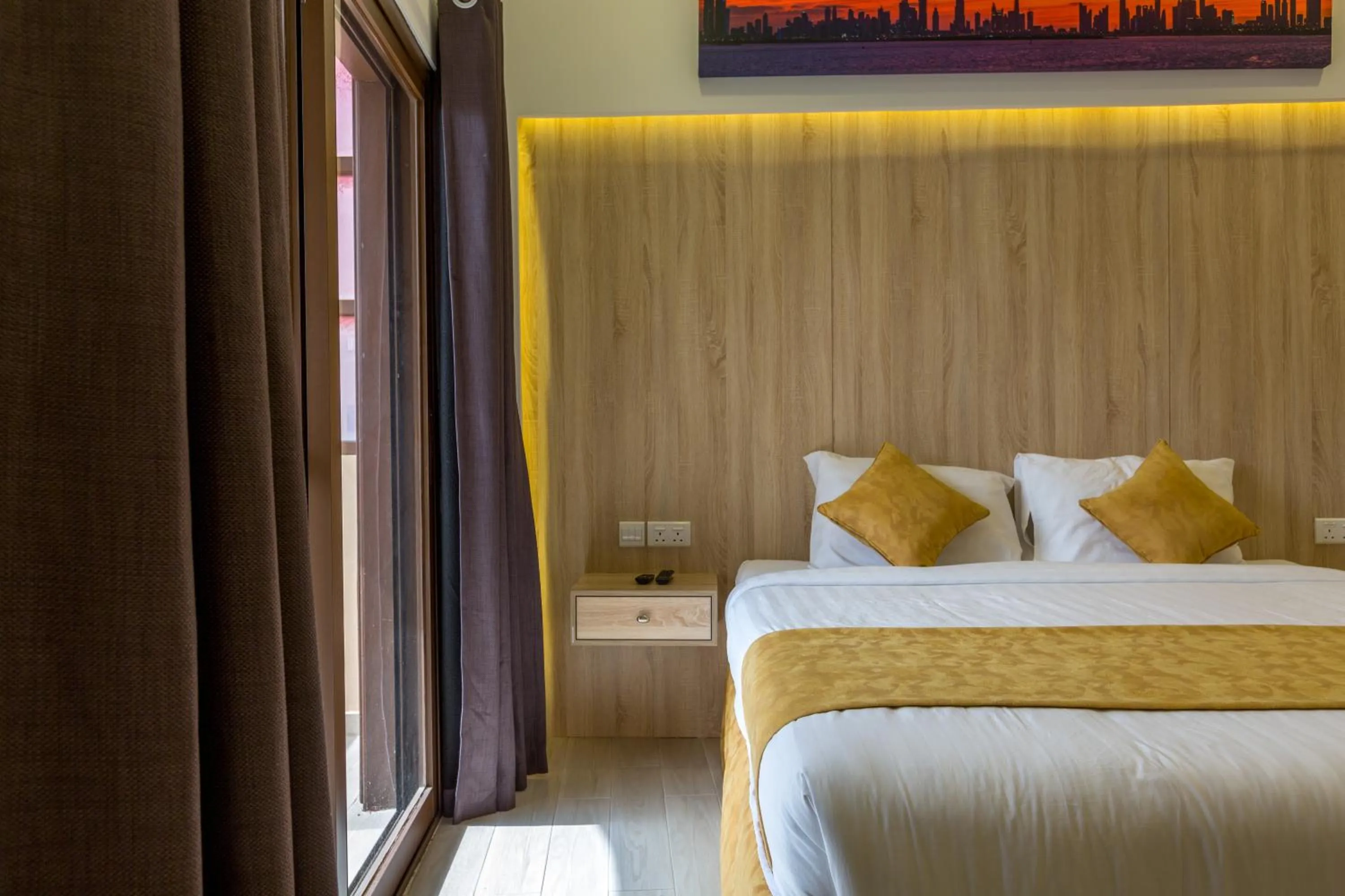 Bed in 24 Gold Hotel