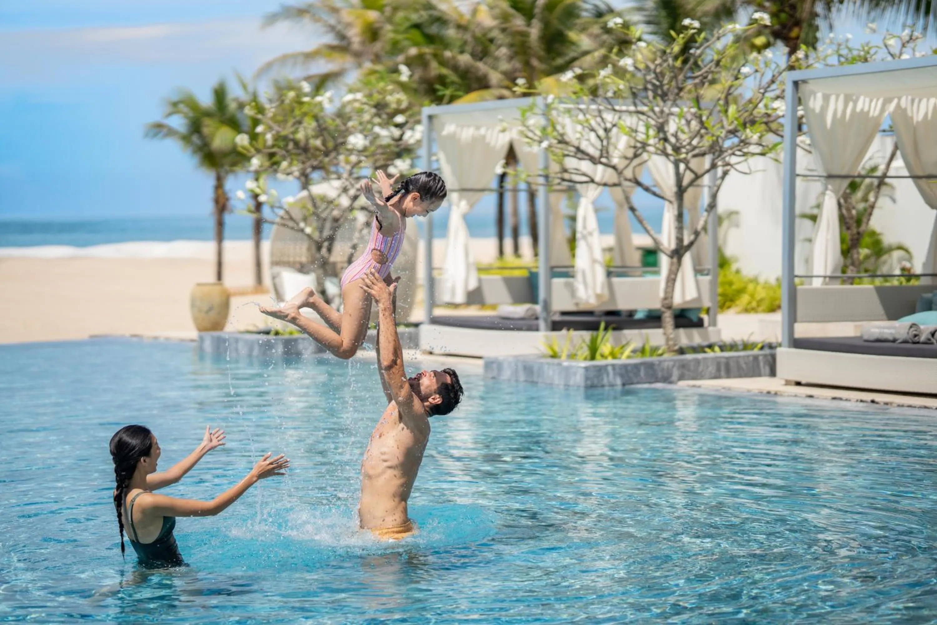 Swimming pool in Melia Ho Tram Beach Resort