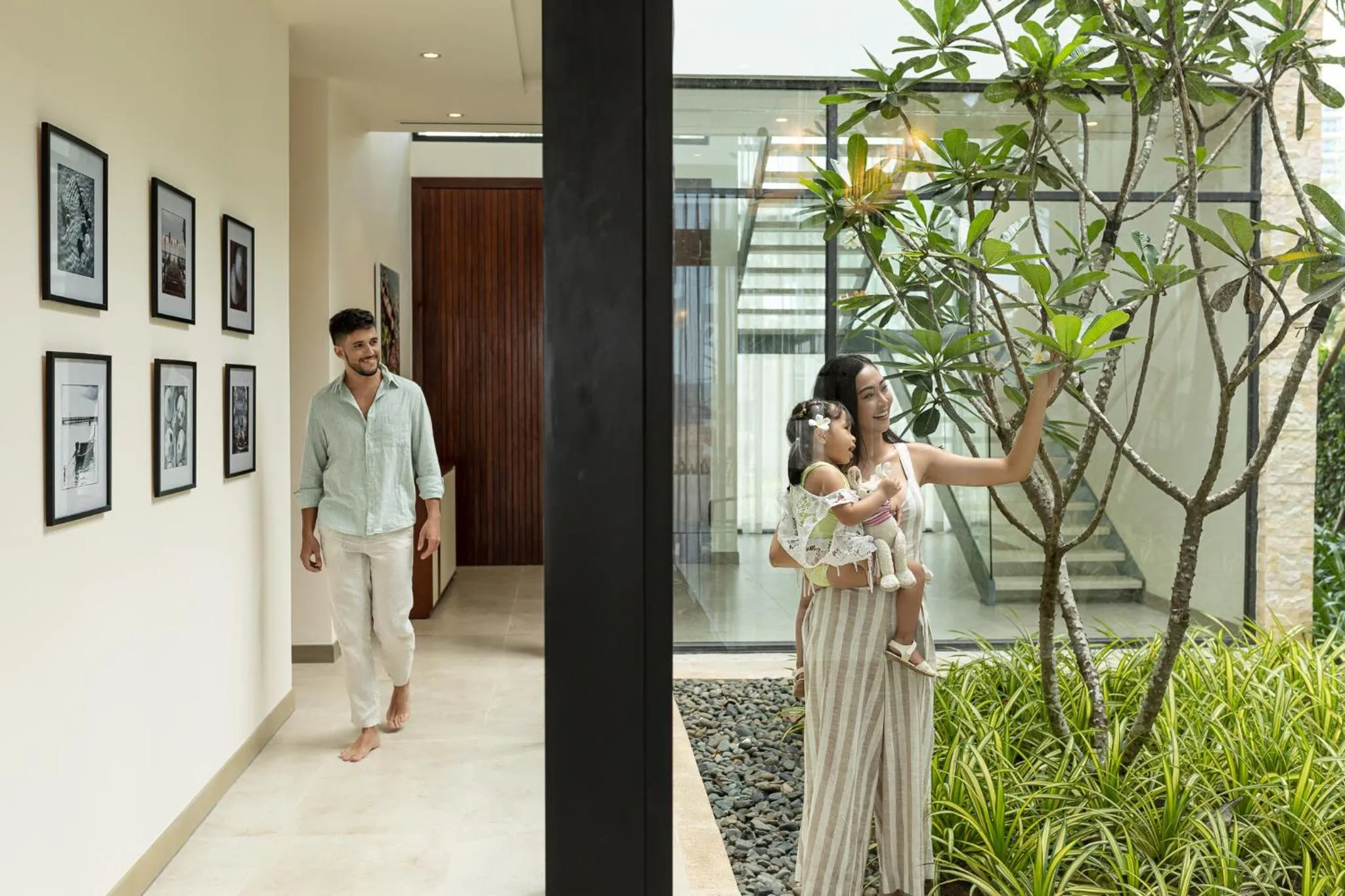 People in Melia Ho Tram Beach Resort