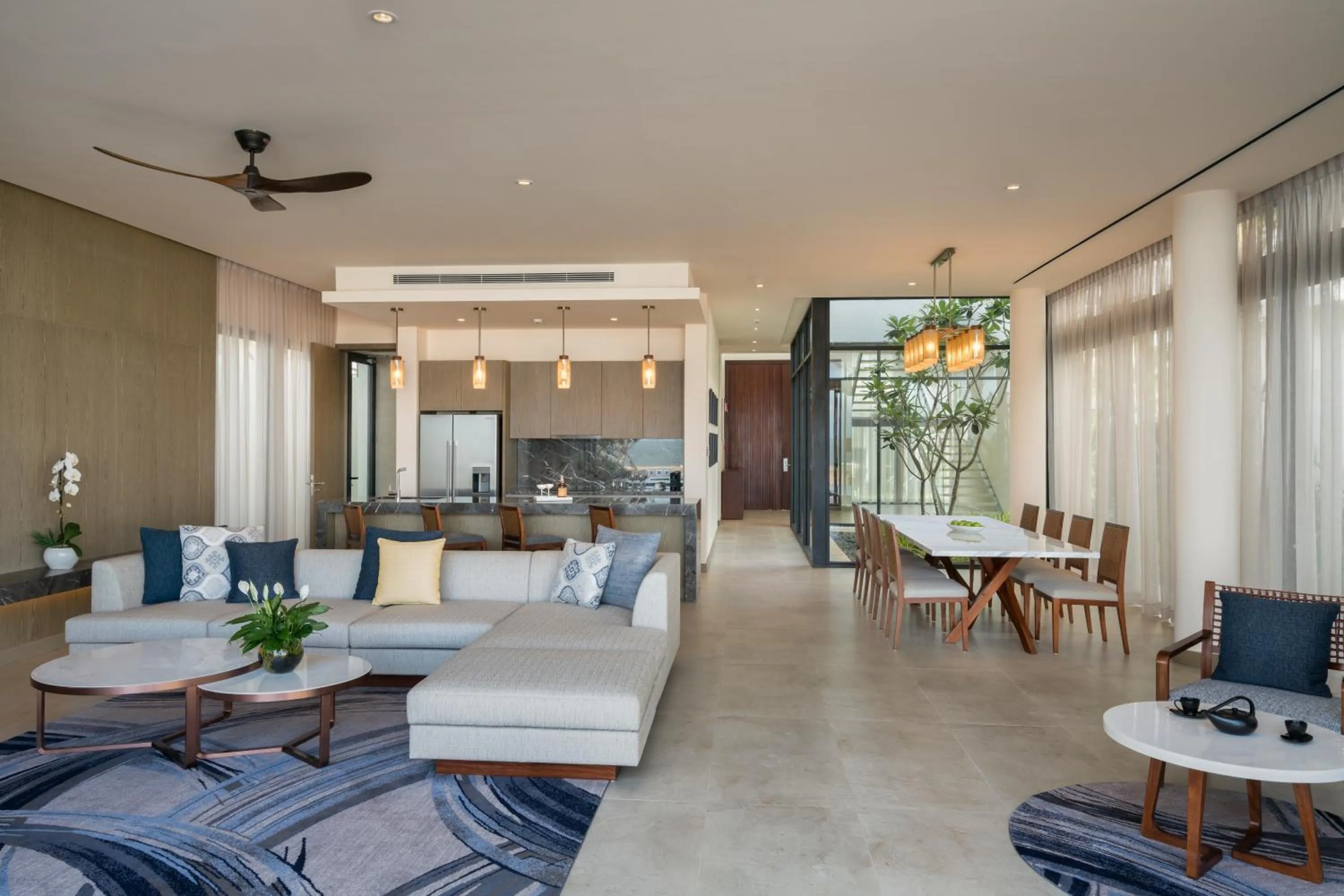 Living room in Melia Ho Tram Beach Resort