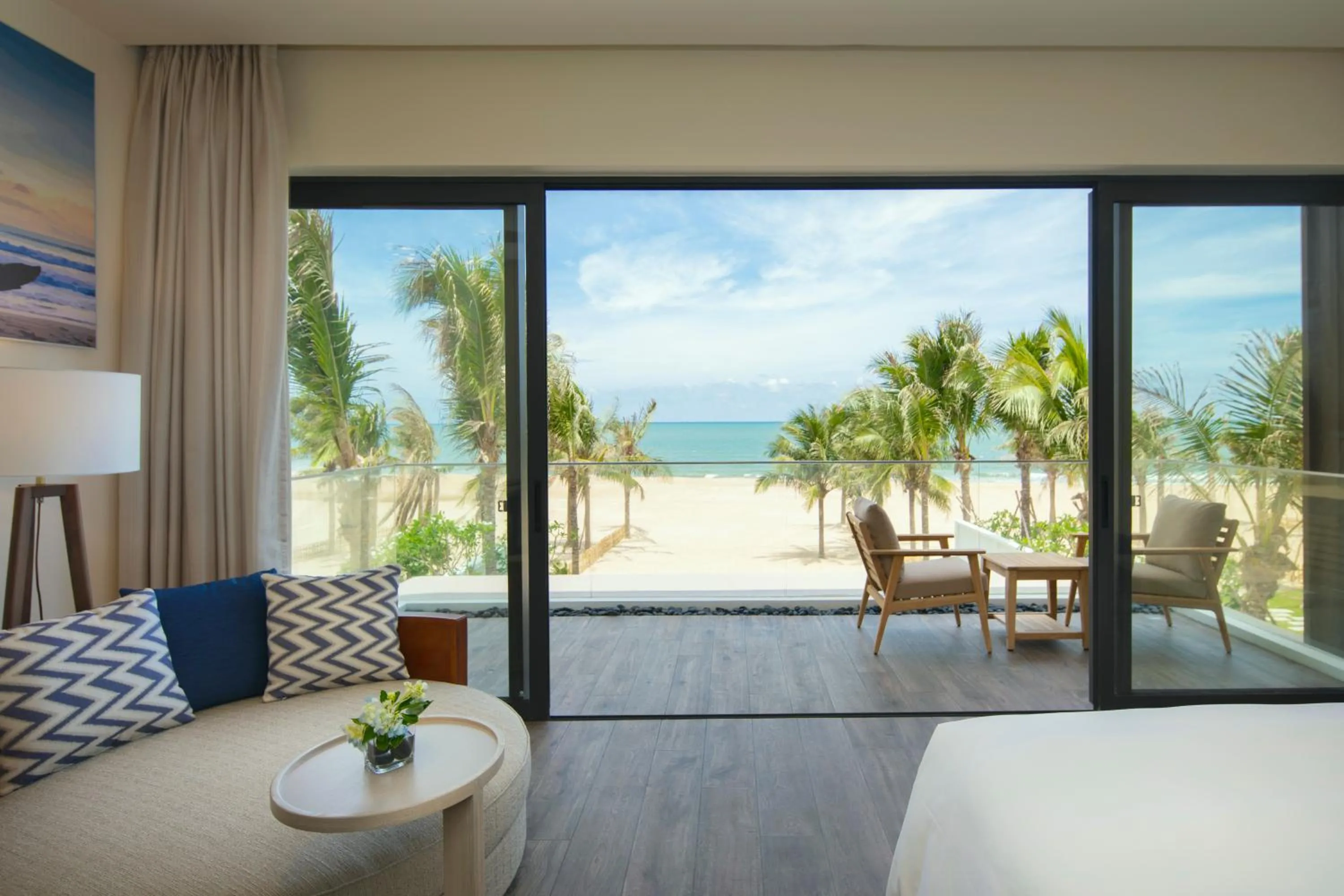 View (from property/room), Bed in Melia Ho Tram Beach Resort