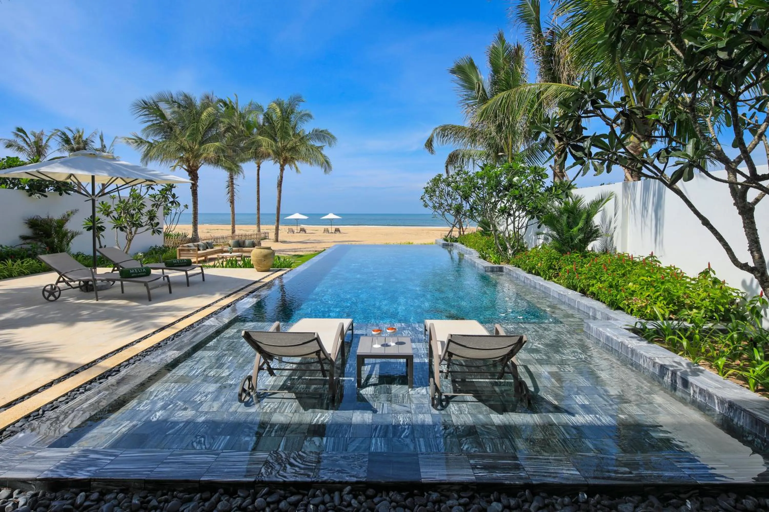Swimming pool in Melia Ho Tram Beach Resort