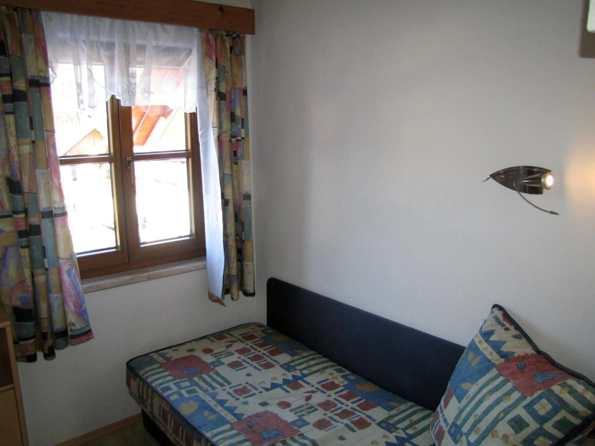 Decorative detail, Bed in Pension Sydler