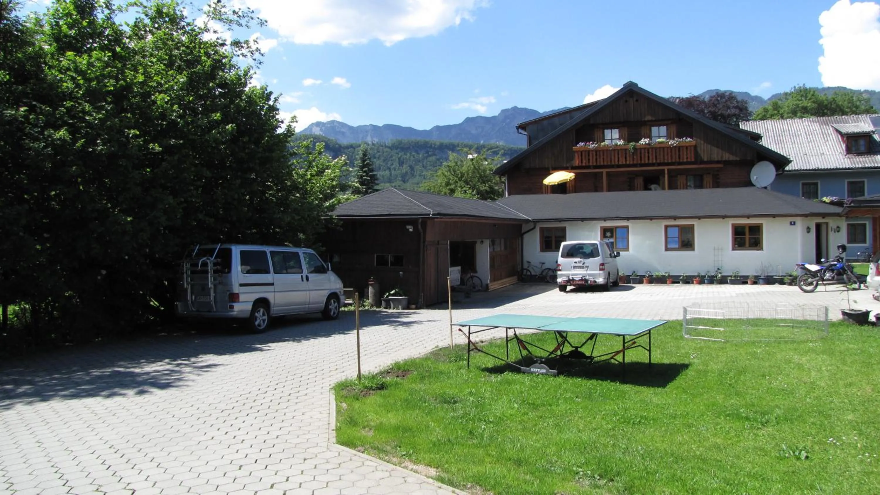 Garden in Pension Sydler