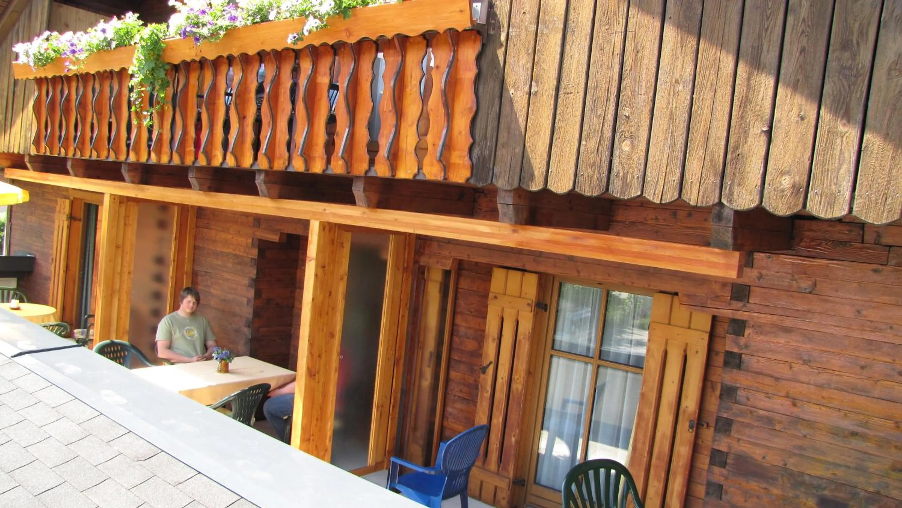 Balcony/Terrace in Pension Sydler