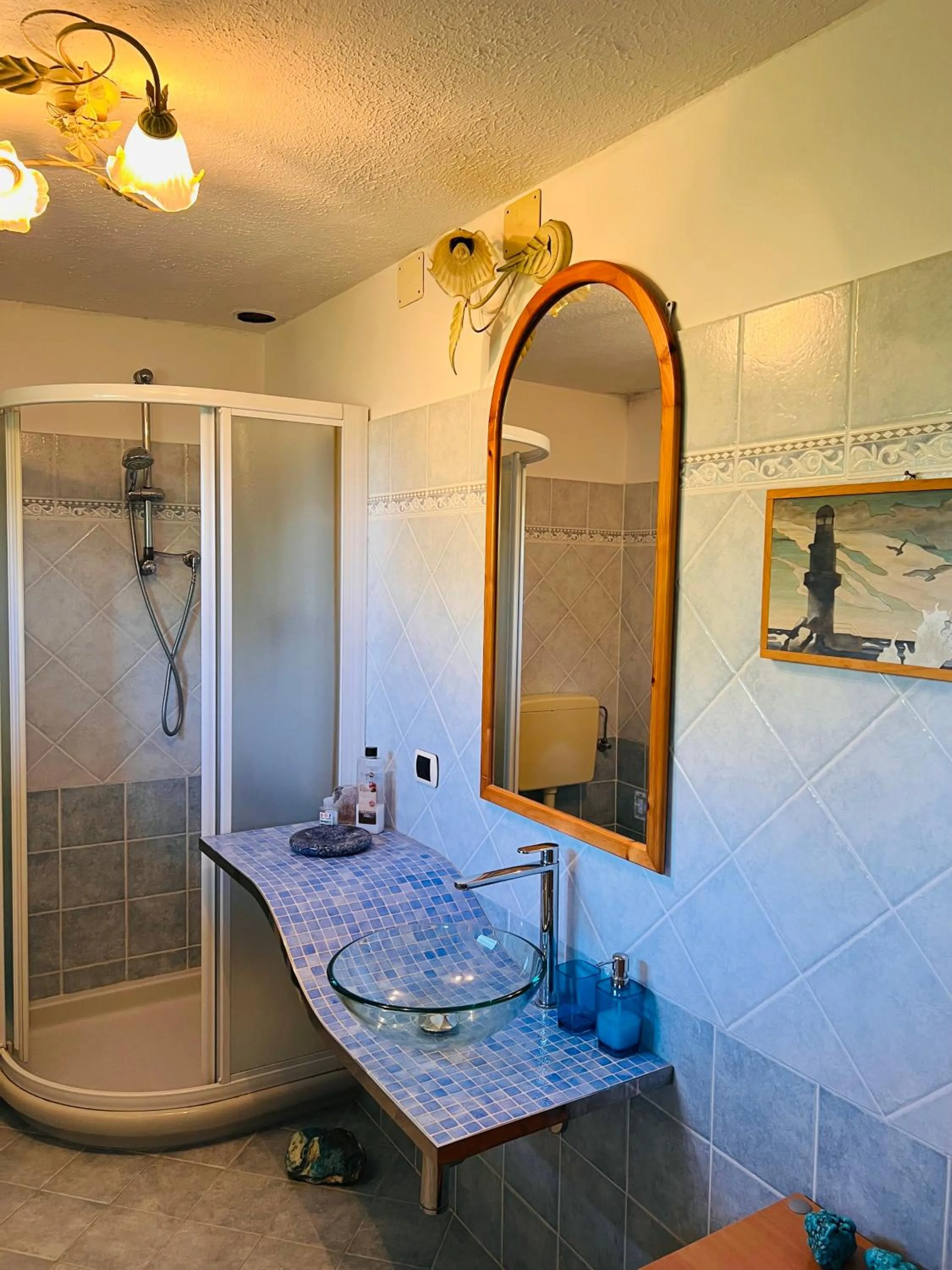 Shower in b&b Antiche Pietre
