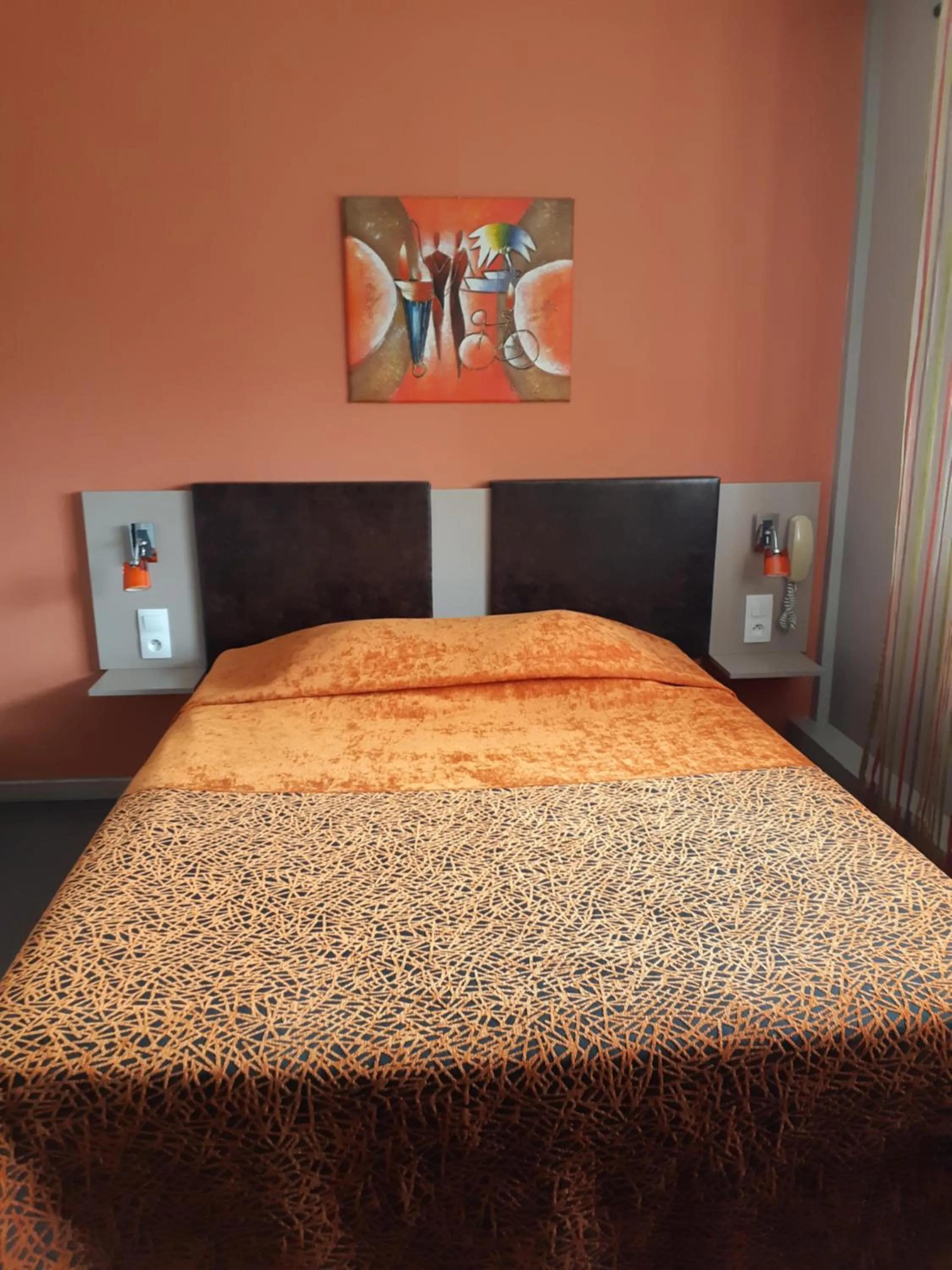 Bed in Hôtel Savary