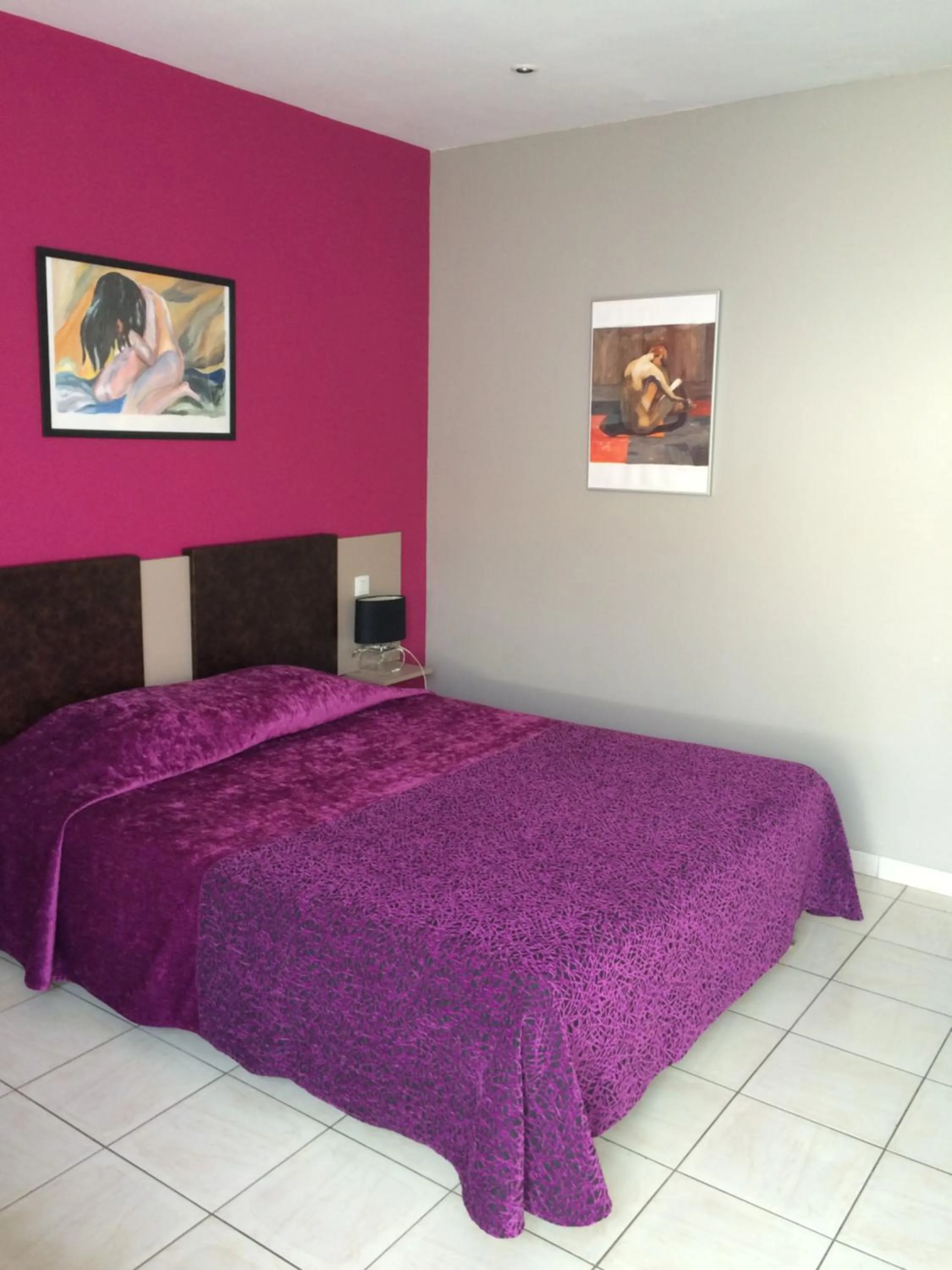 Bed in Hôtel Savary