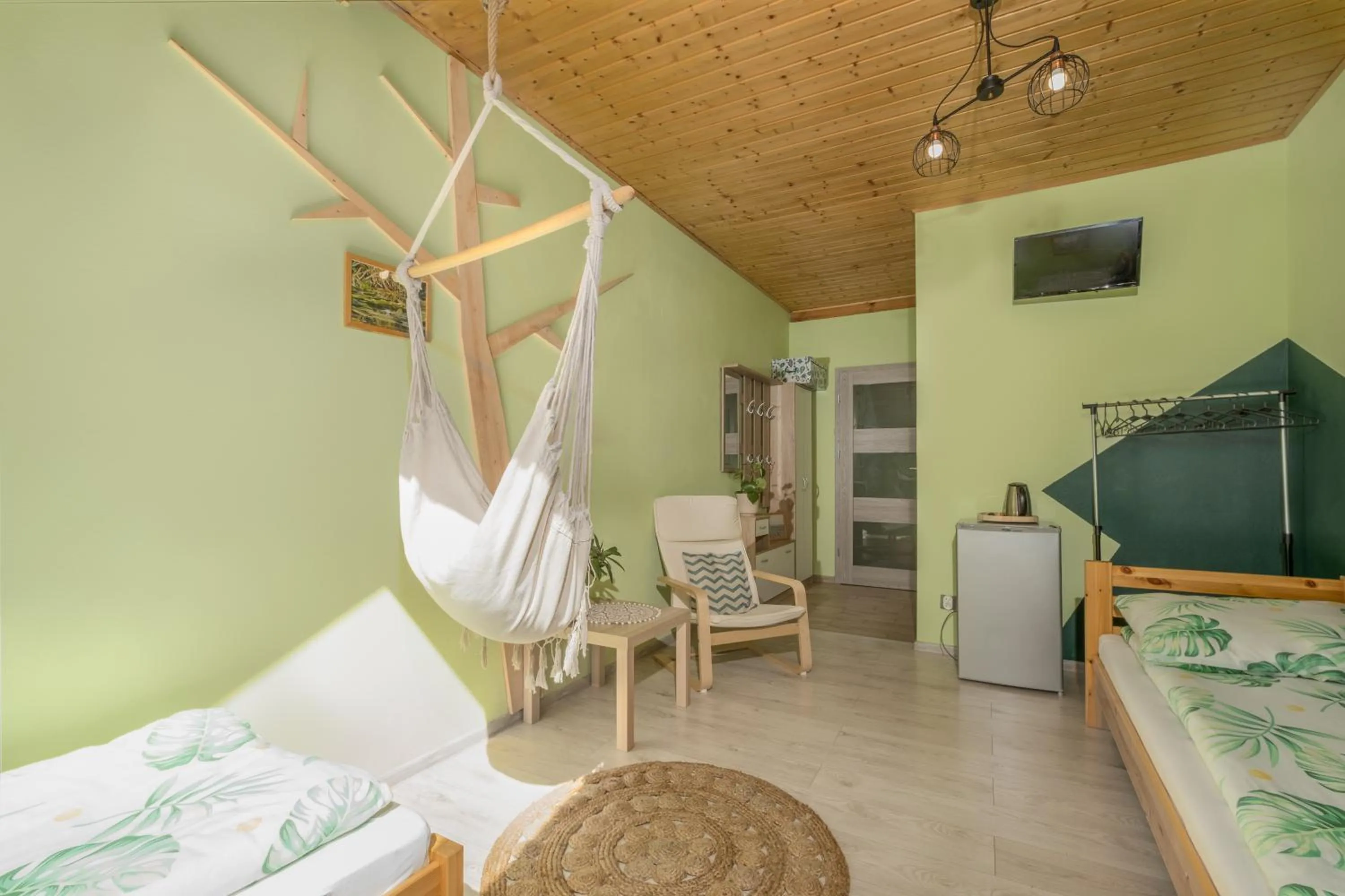 Bed in Agroturystyka Cold Sea