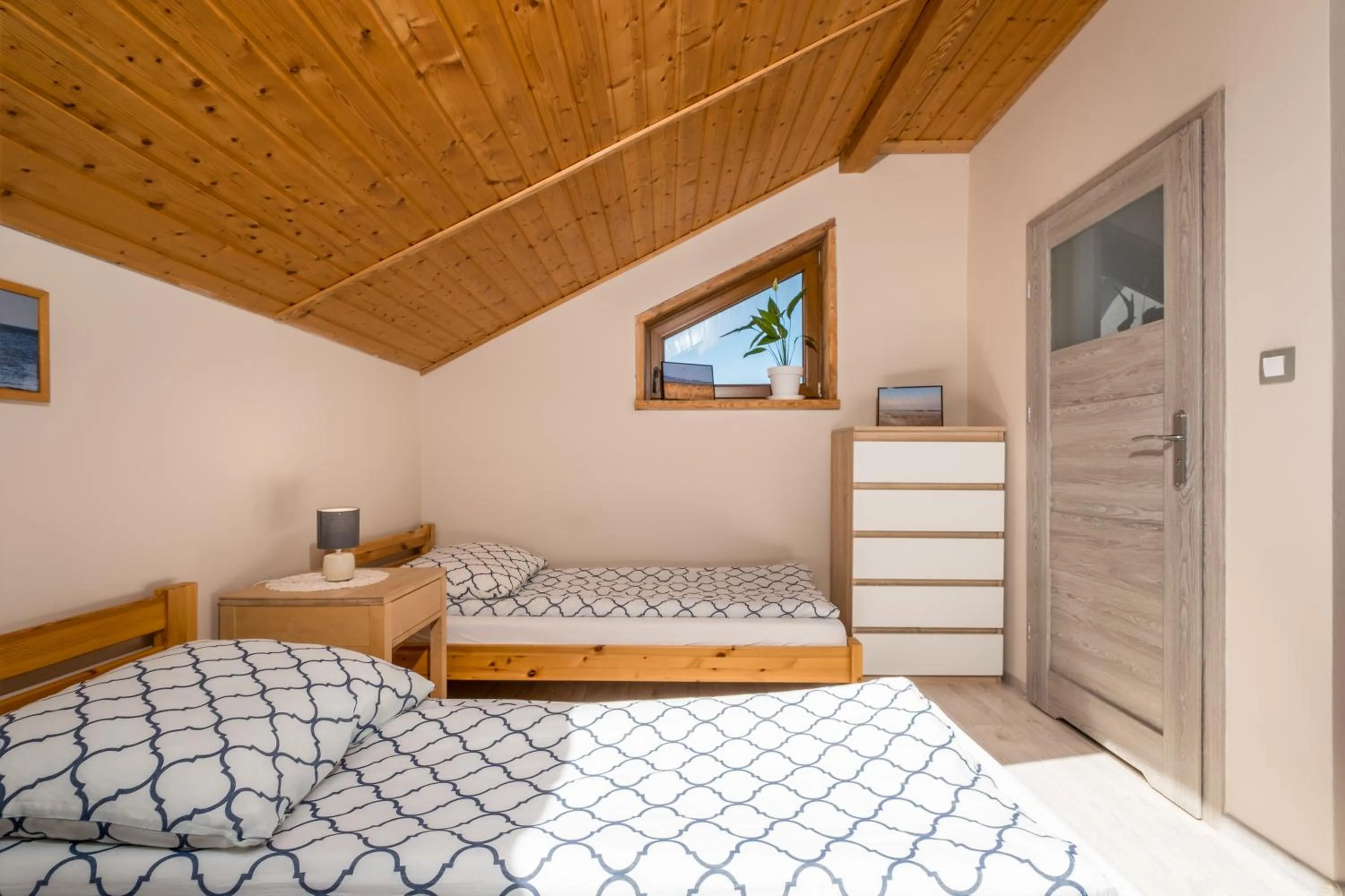 Bed in Agroturystyka Cold Sea