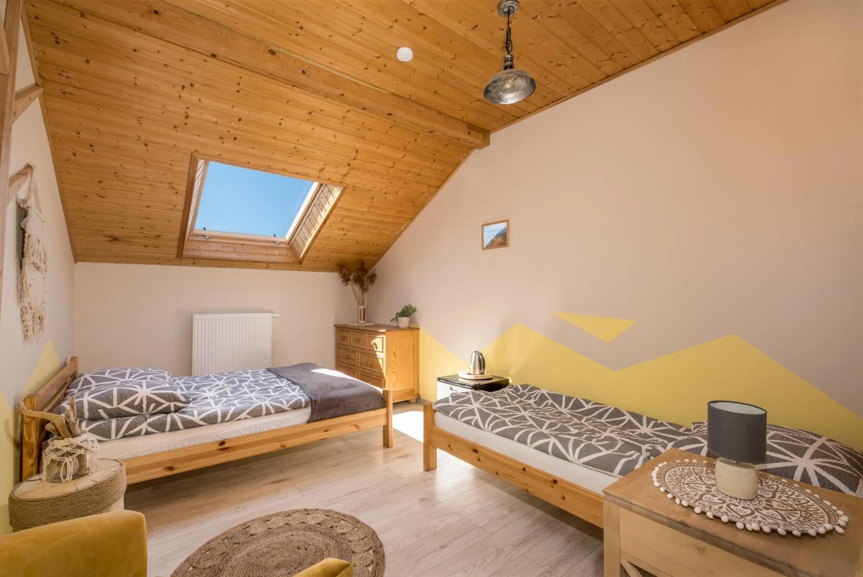 Bed in Agroturystyka Cold Sea