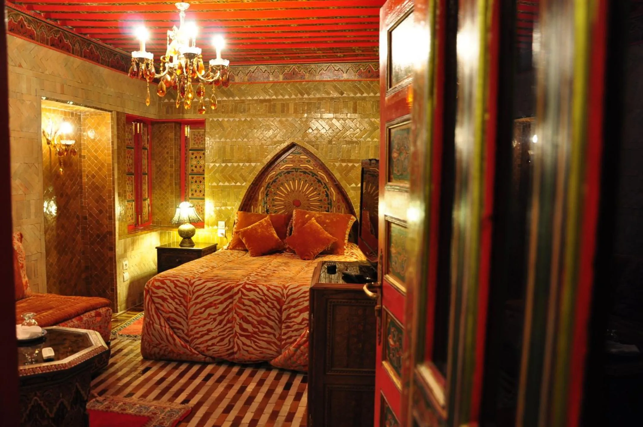 Photo of the whole room, Bed in Riad La Maison Verte