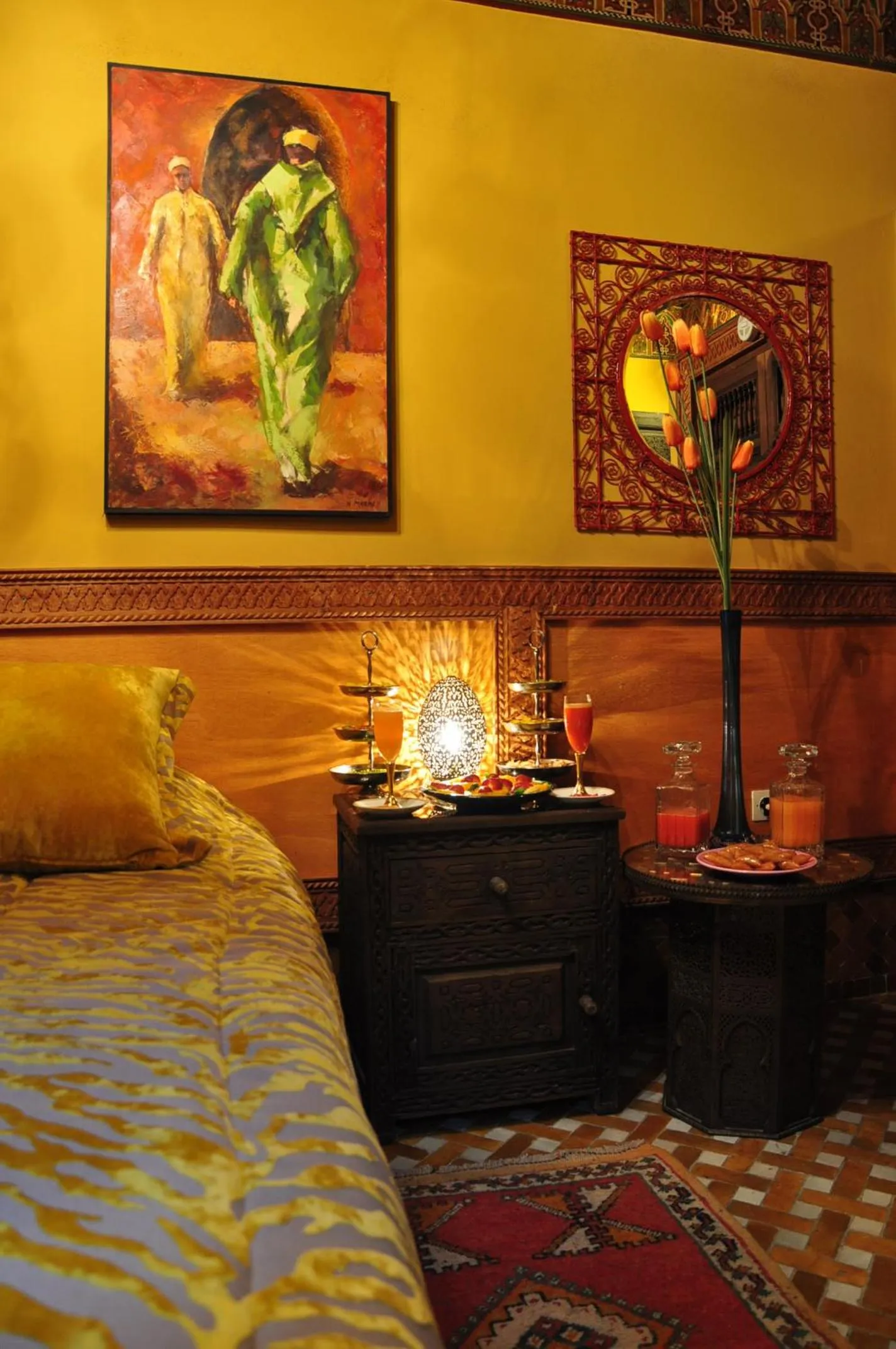 Photo of the whole room, Bed in Riad La Maison Verte