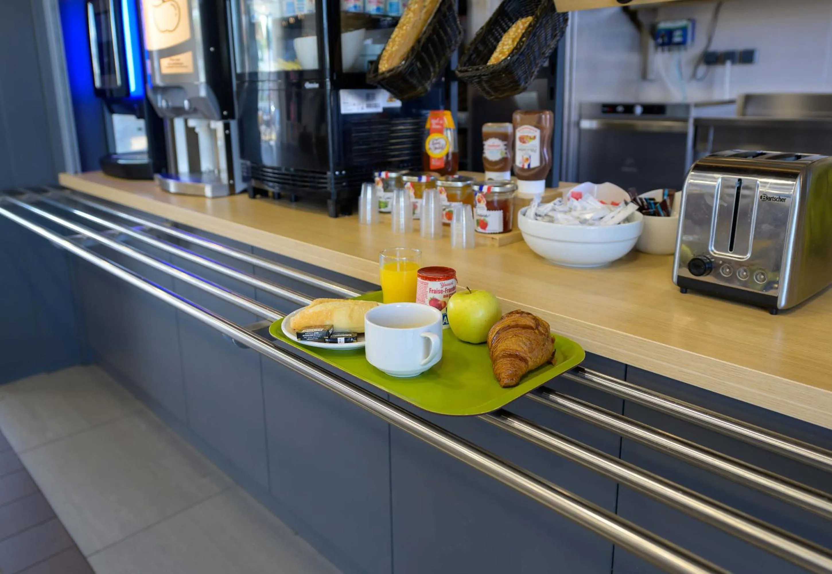 Buffet breakfast in B&B HOTEL Meaux