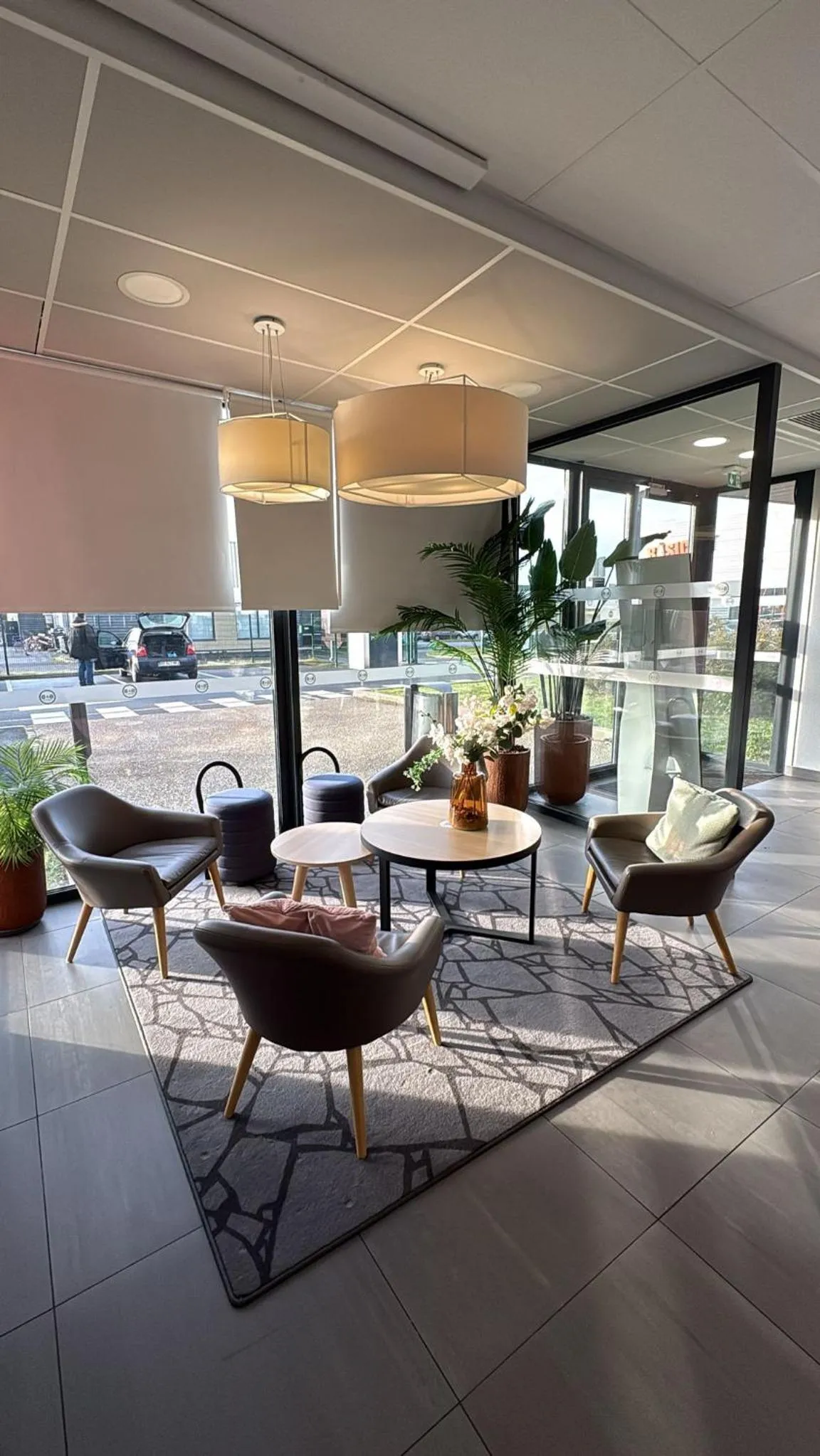 Living room in B&B HOTEL Meaux