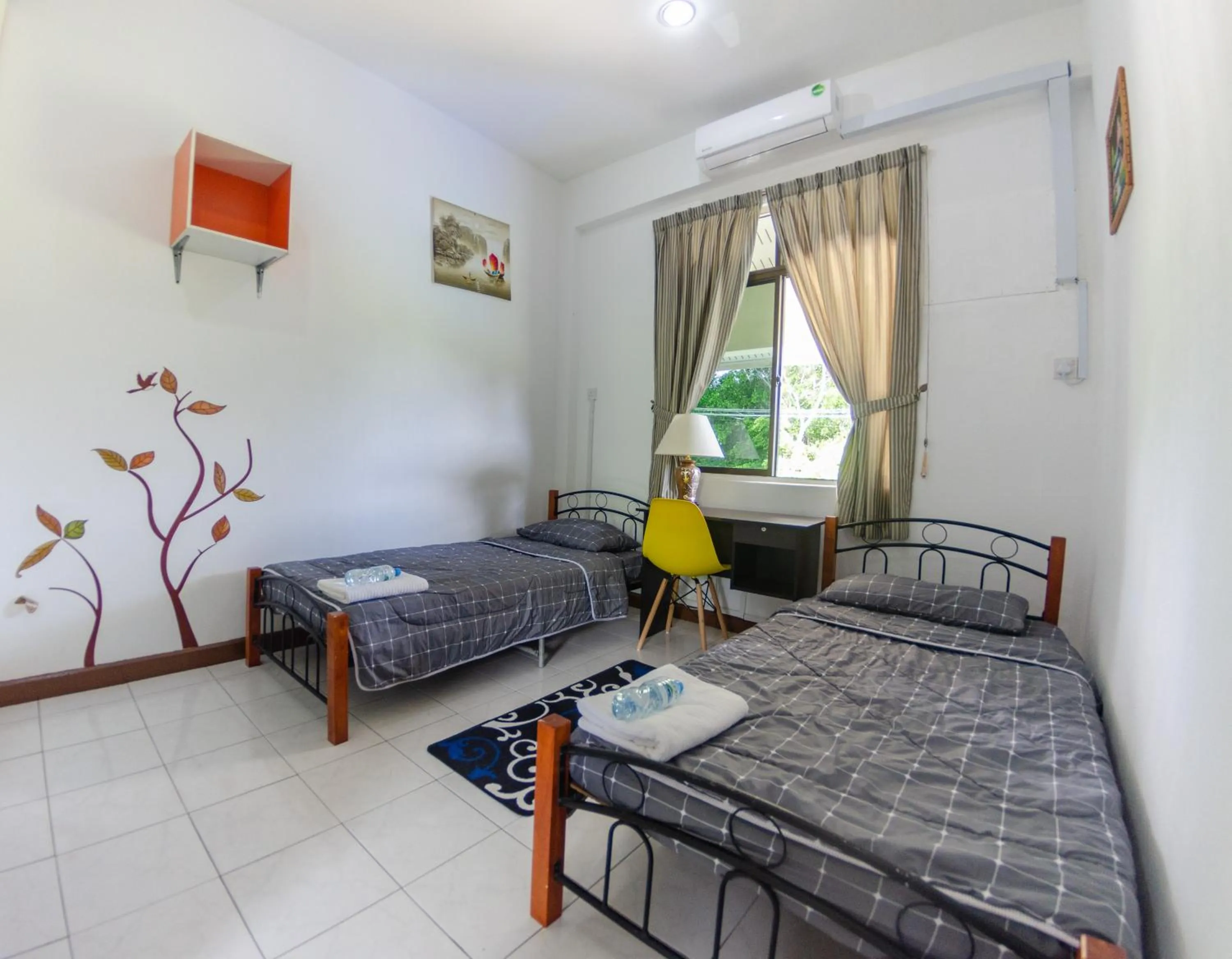 Bed in Poni Homestay