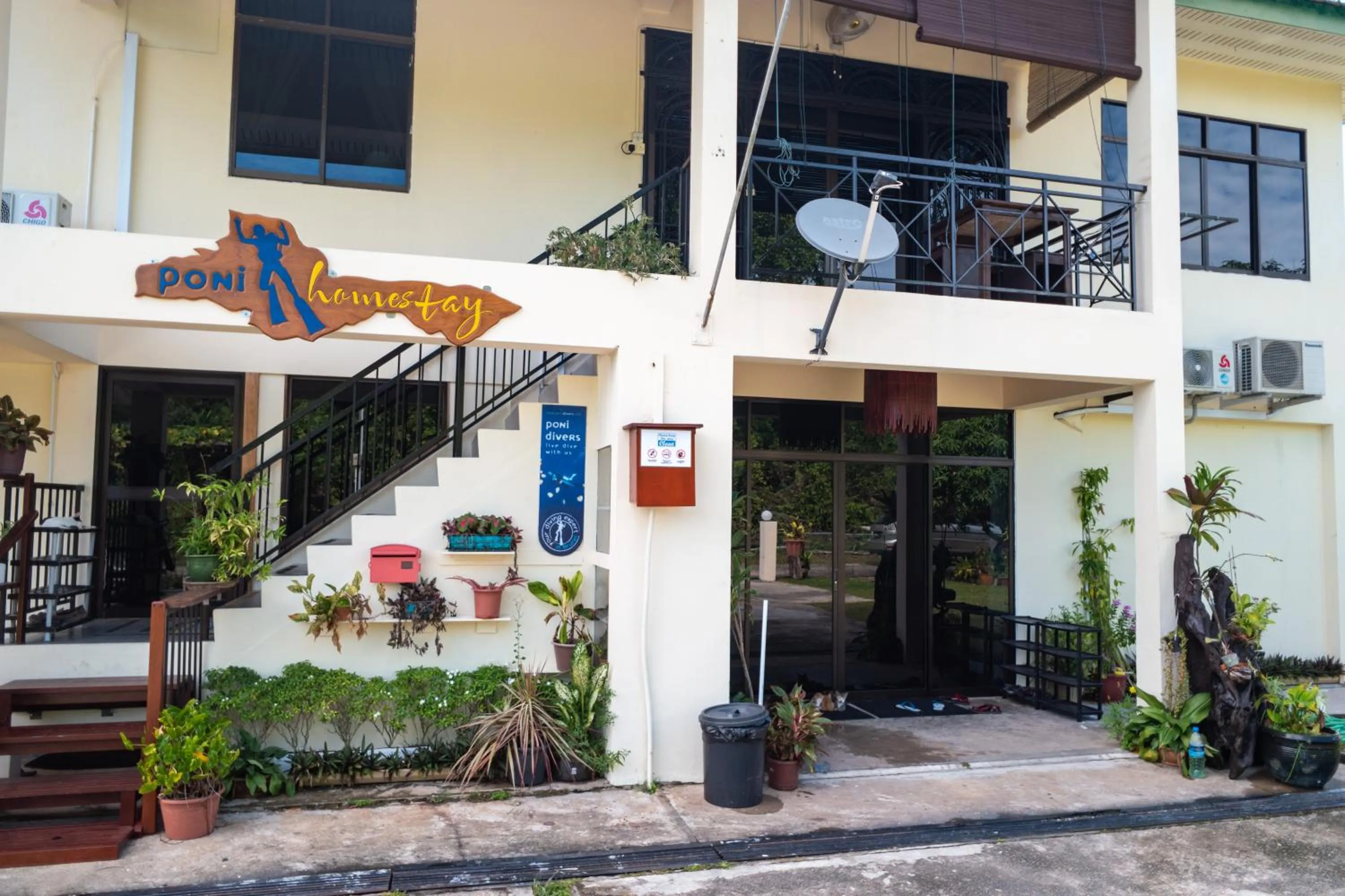 Property building in Poni Homestay