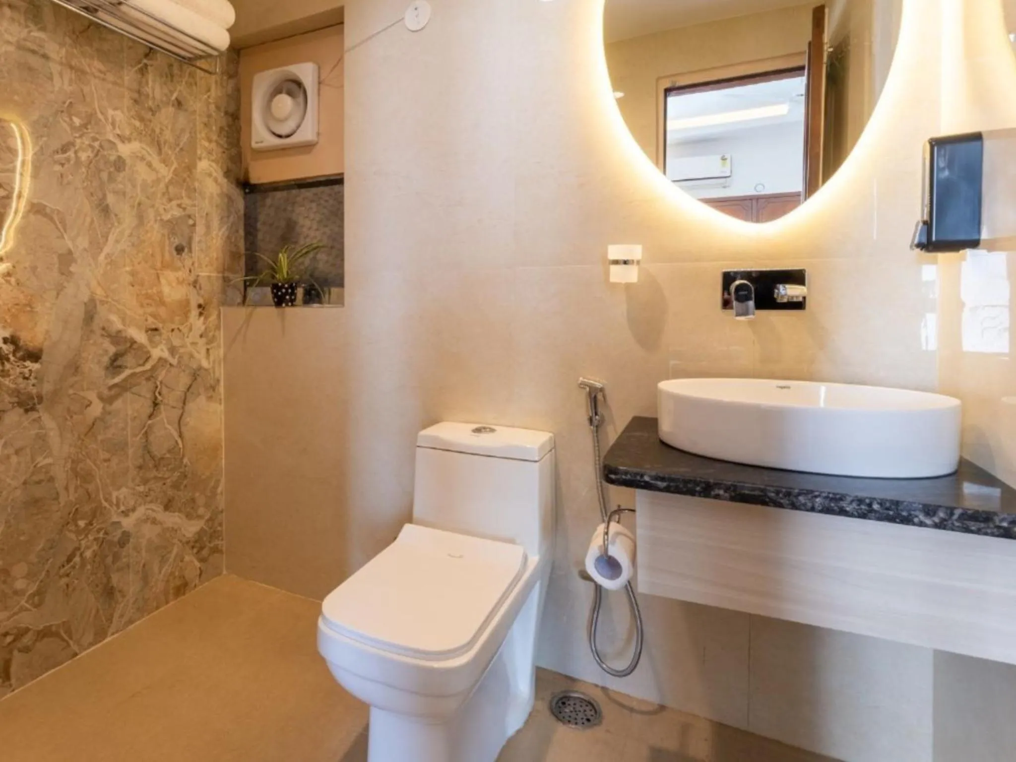 Toilet in Moustache Delhi