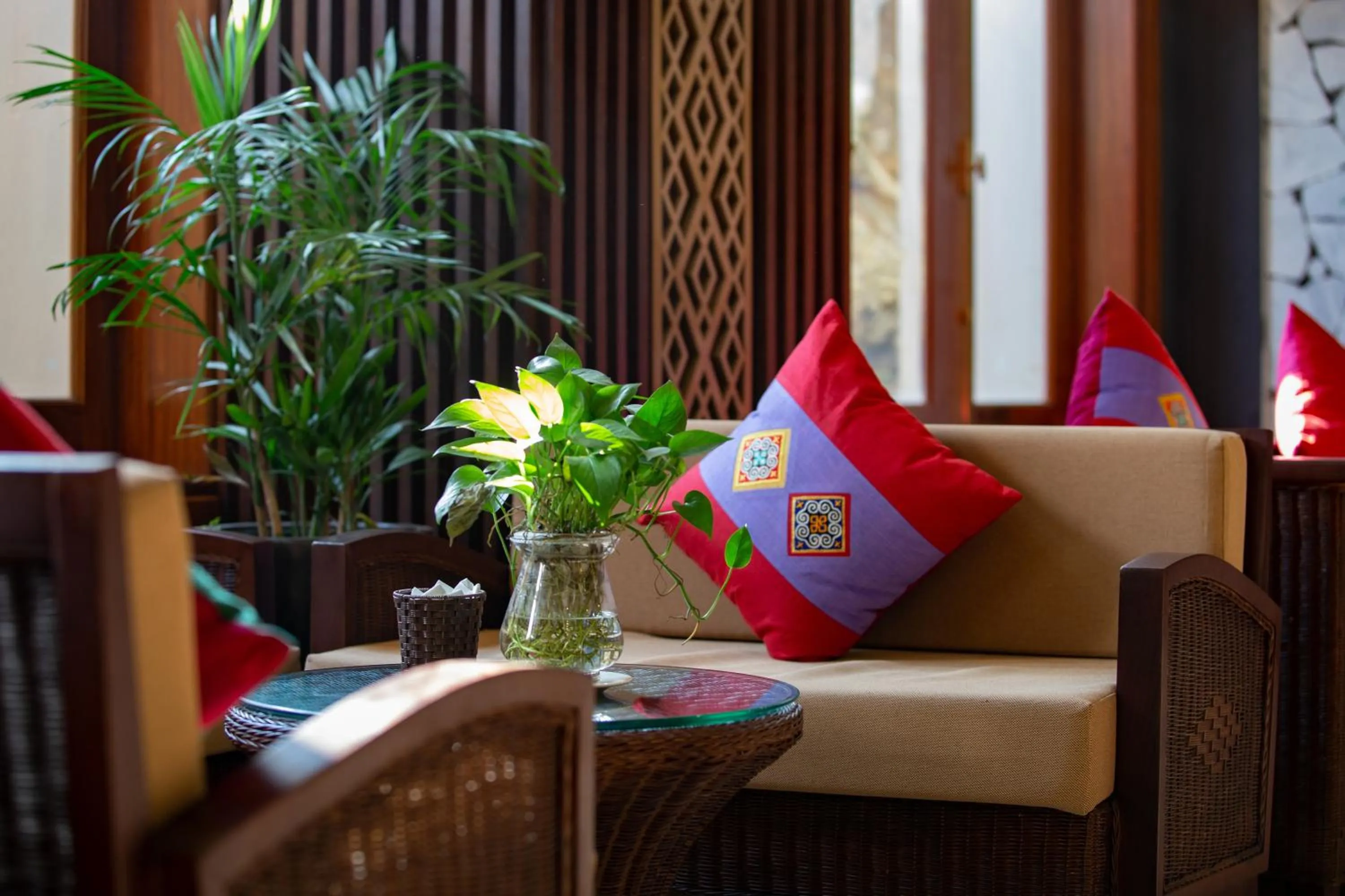 Lobby or reception in The View Sapa Hotel