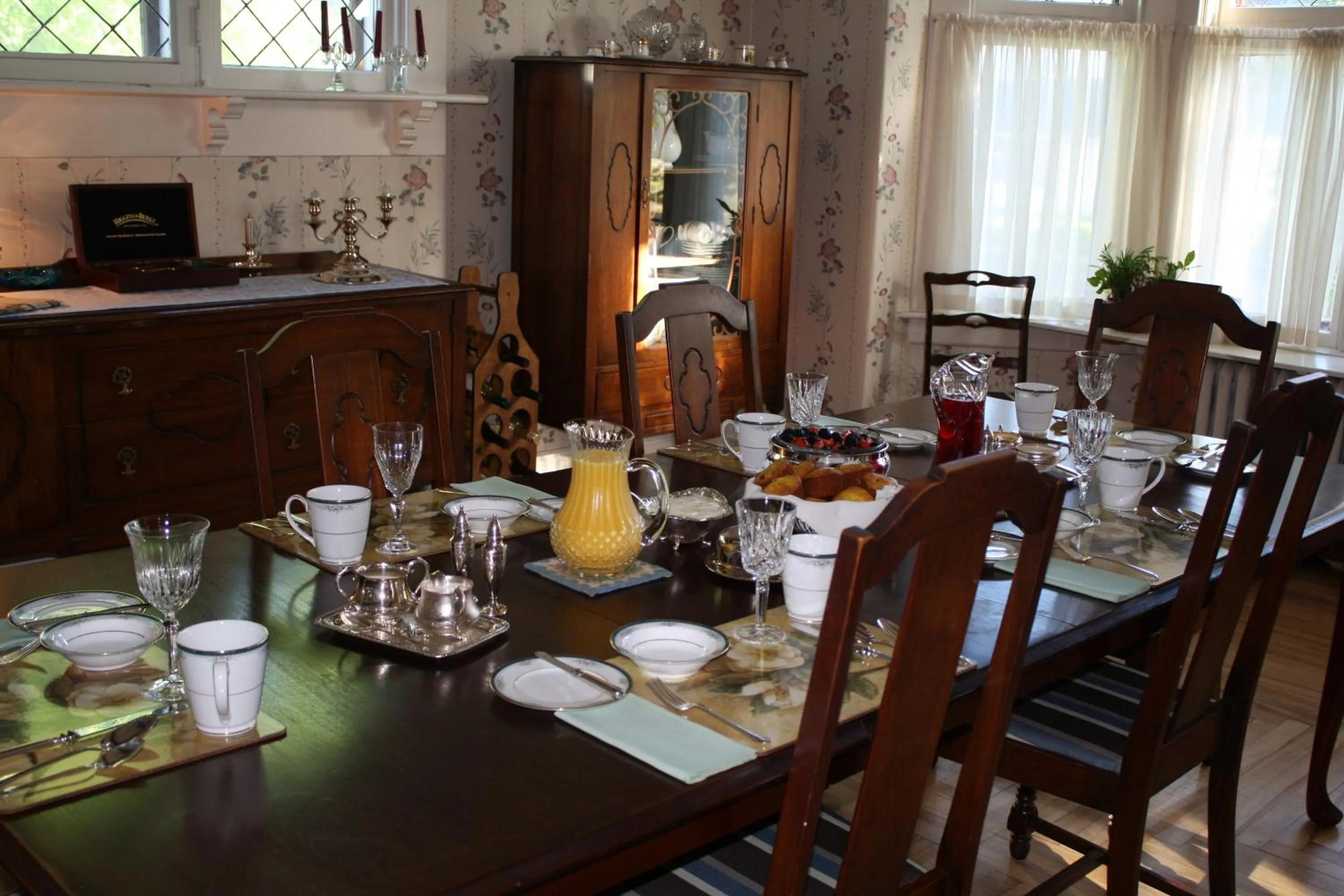 Dining area in Belgravia B&B