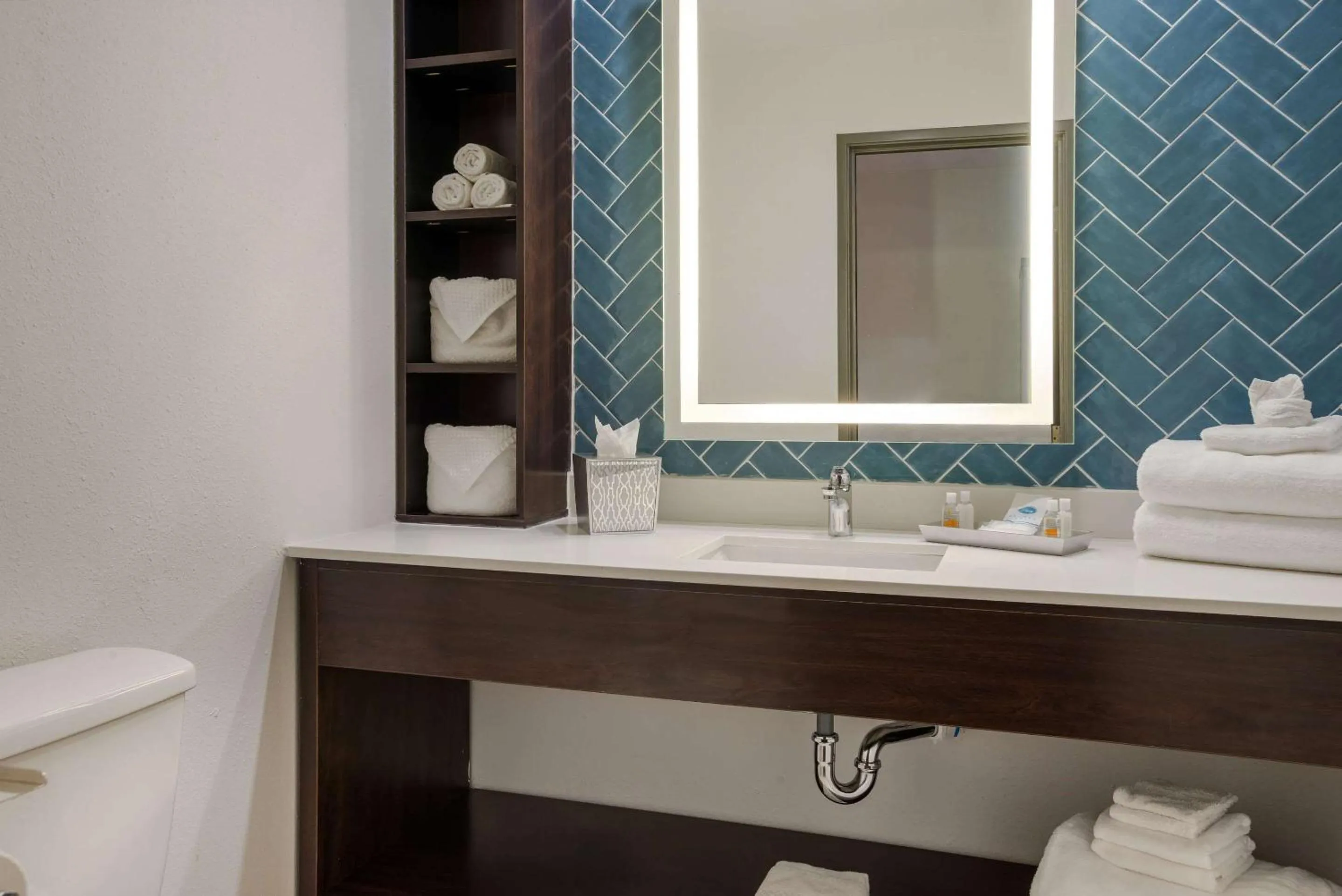 Bedroom, Bathroom in Quality Suites Lake Charles Downtown