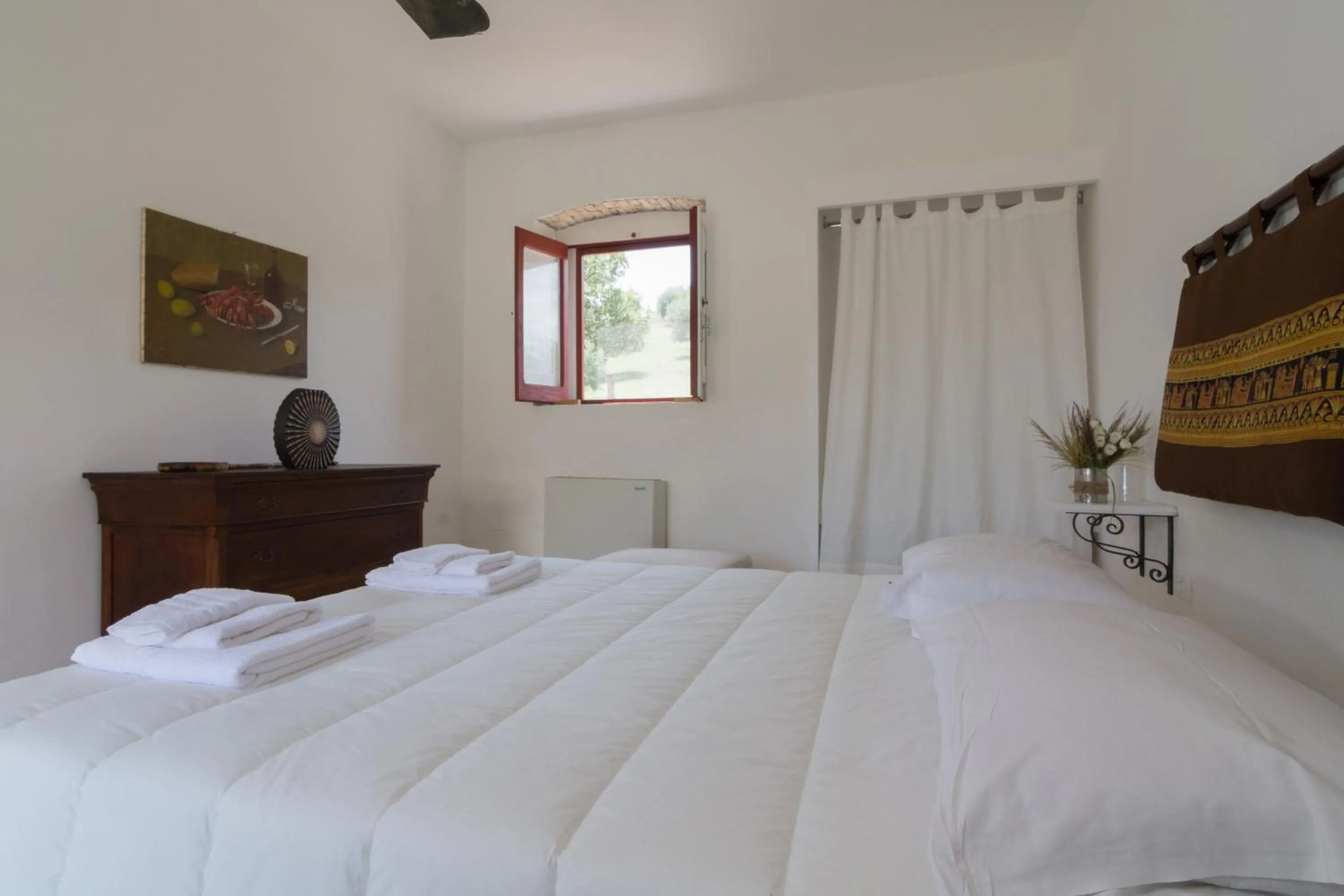 Bedroom, Bed in Agriturismo di Serragiumenta
