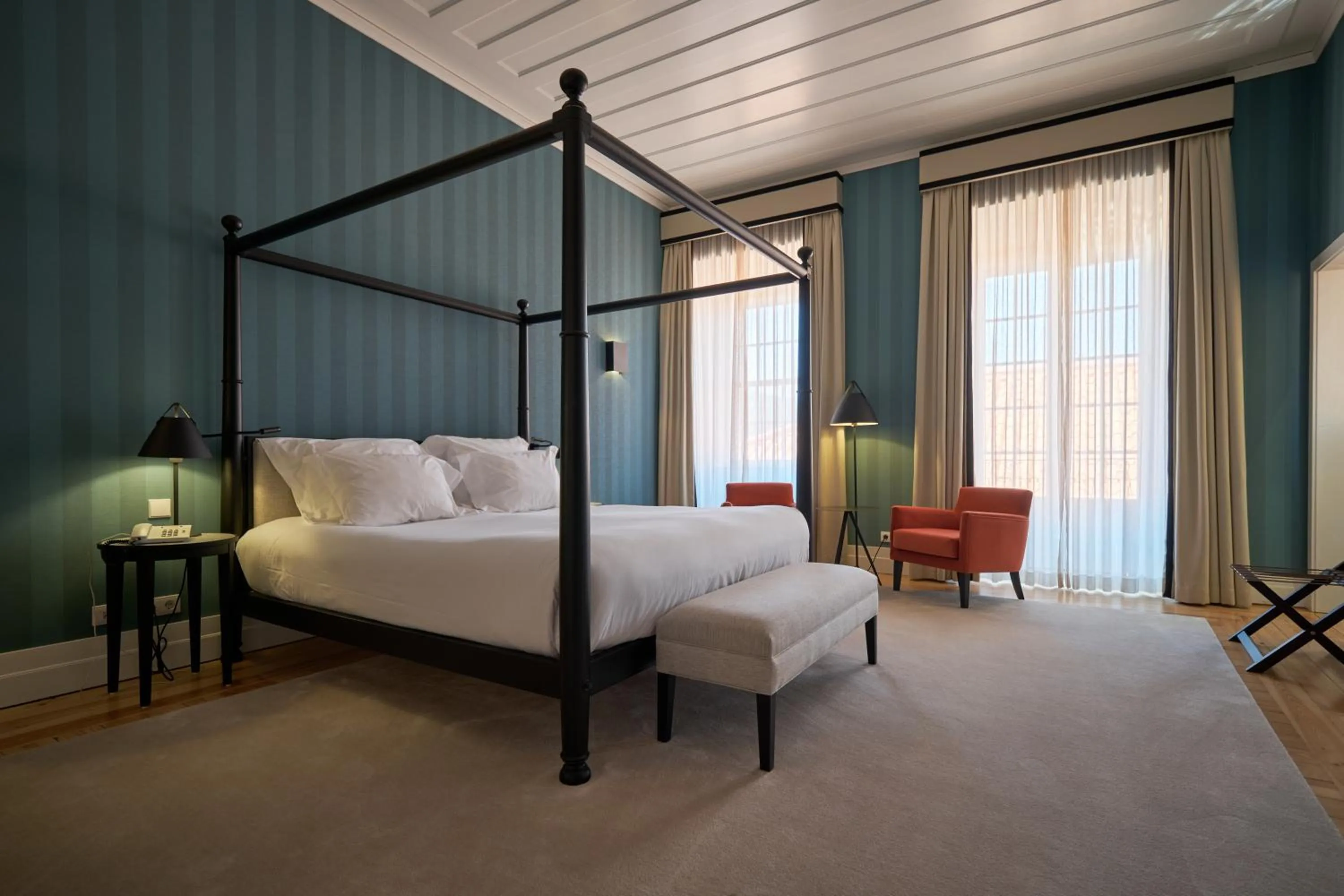 Bedroom, Bed in Palacio da Lousa Boutique Hotel